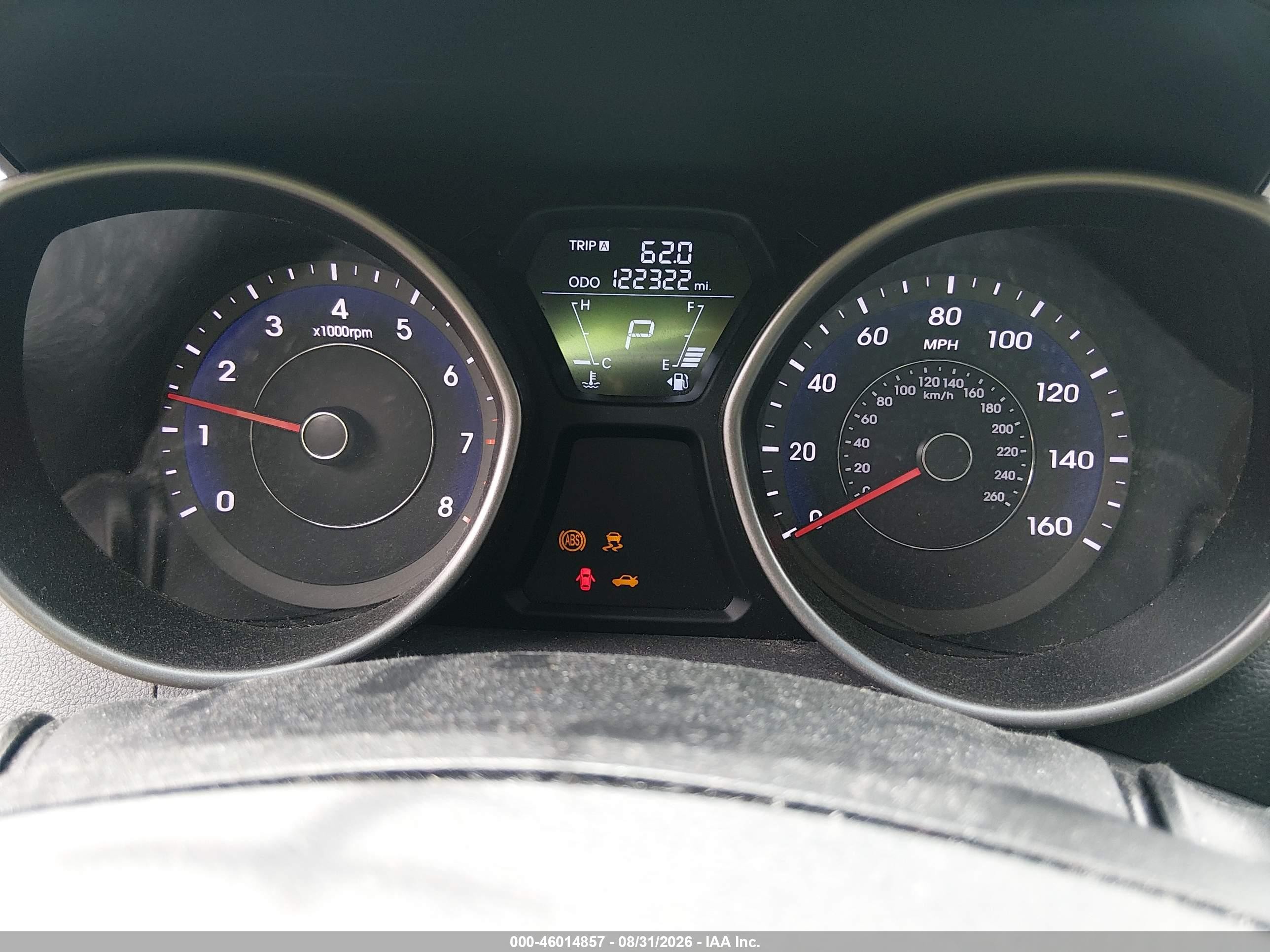 2013 Hyundai Elantra Gls Белый vin: 5NPDH4AE0DH409054