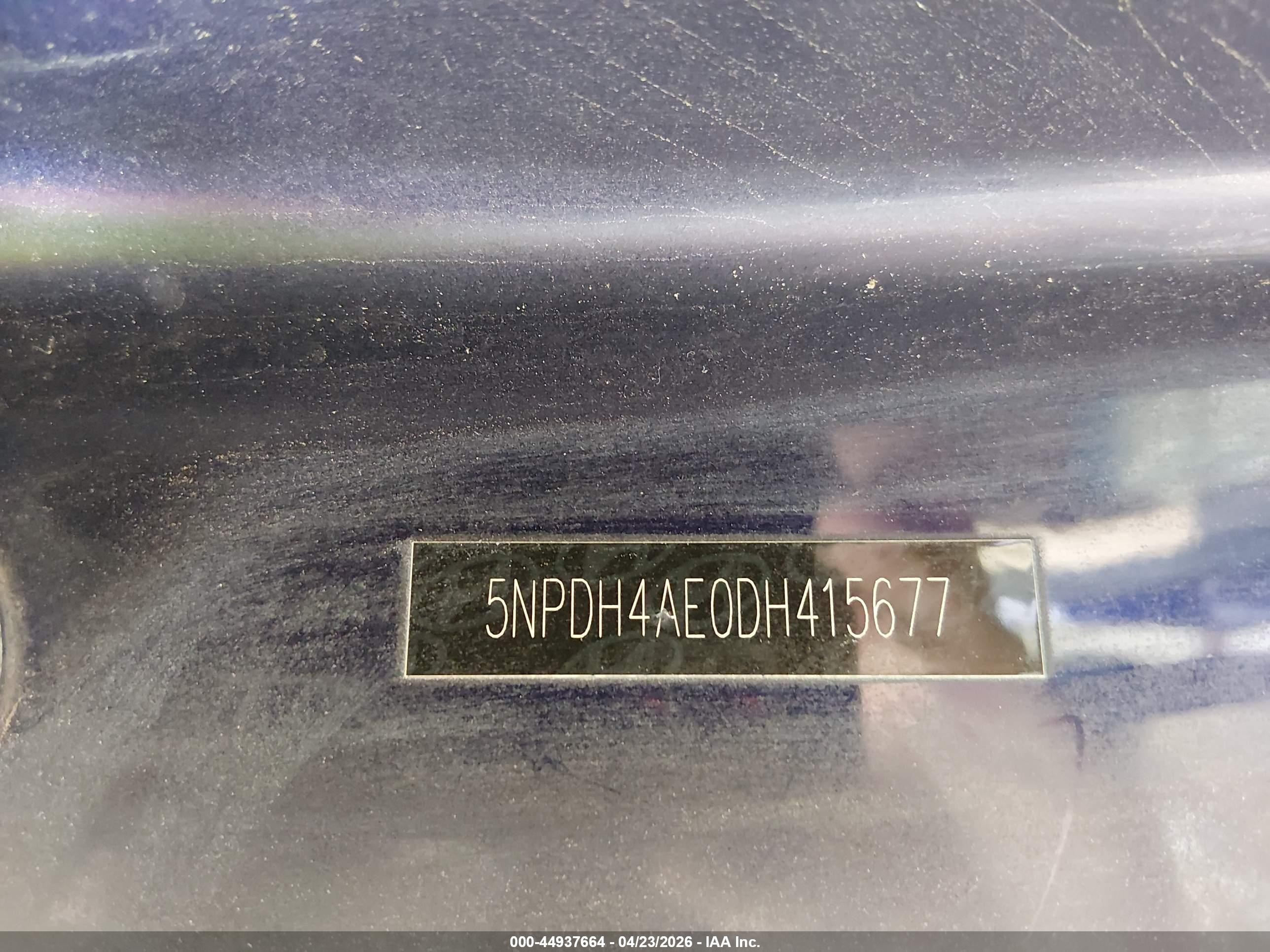 2013 Hyundai Elantra Gls Синий vin: 5NPDH4AE0DH415677