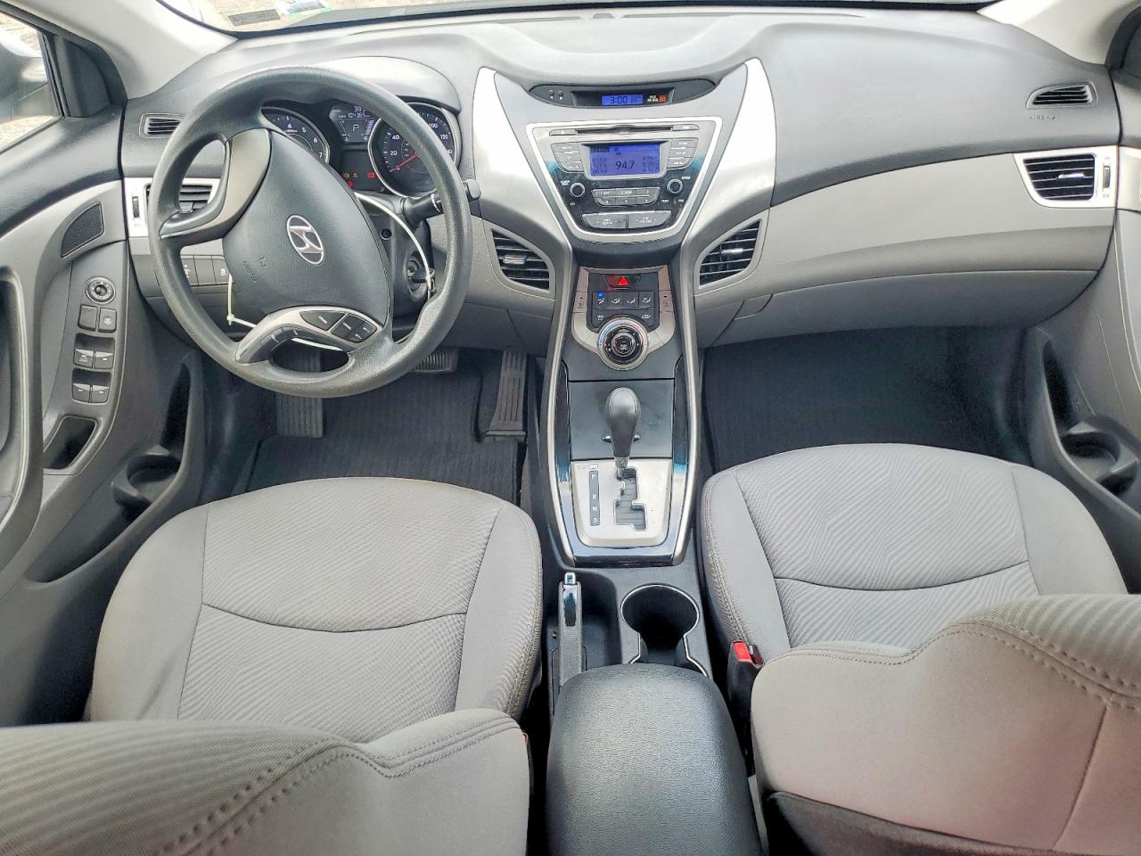 2013 Hyundai Elantra Gls Silver vin: 5NPDH4AE0DH425190