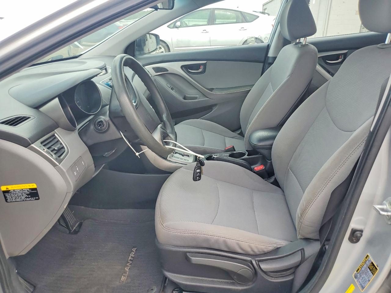 2013 Hyundai Elantra Gls Silver vin: 5NPDH4AE0DH425190