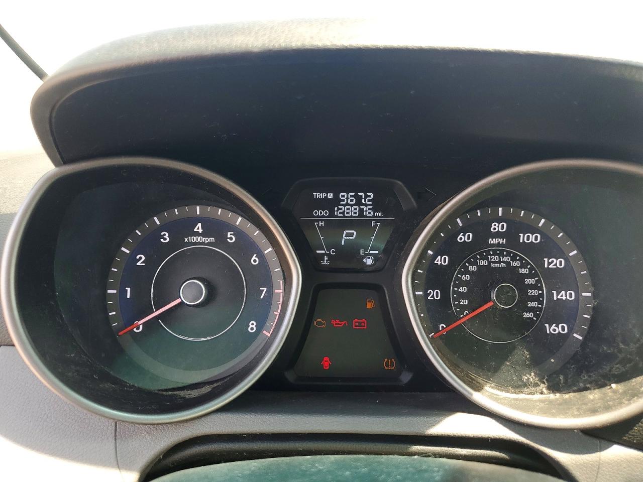 2013 Hyundai Elantra Gls Black vin: 5NPDH4AE0DH425206