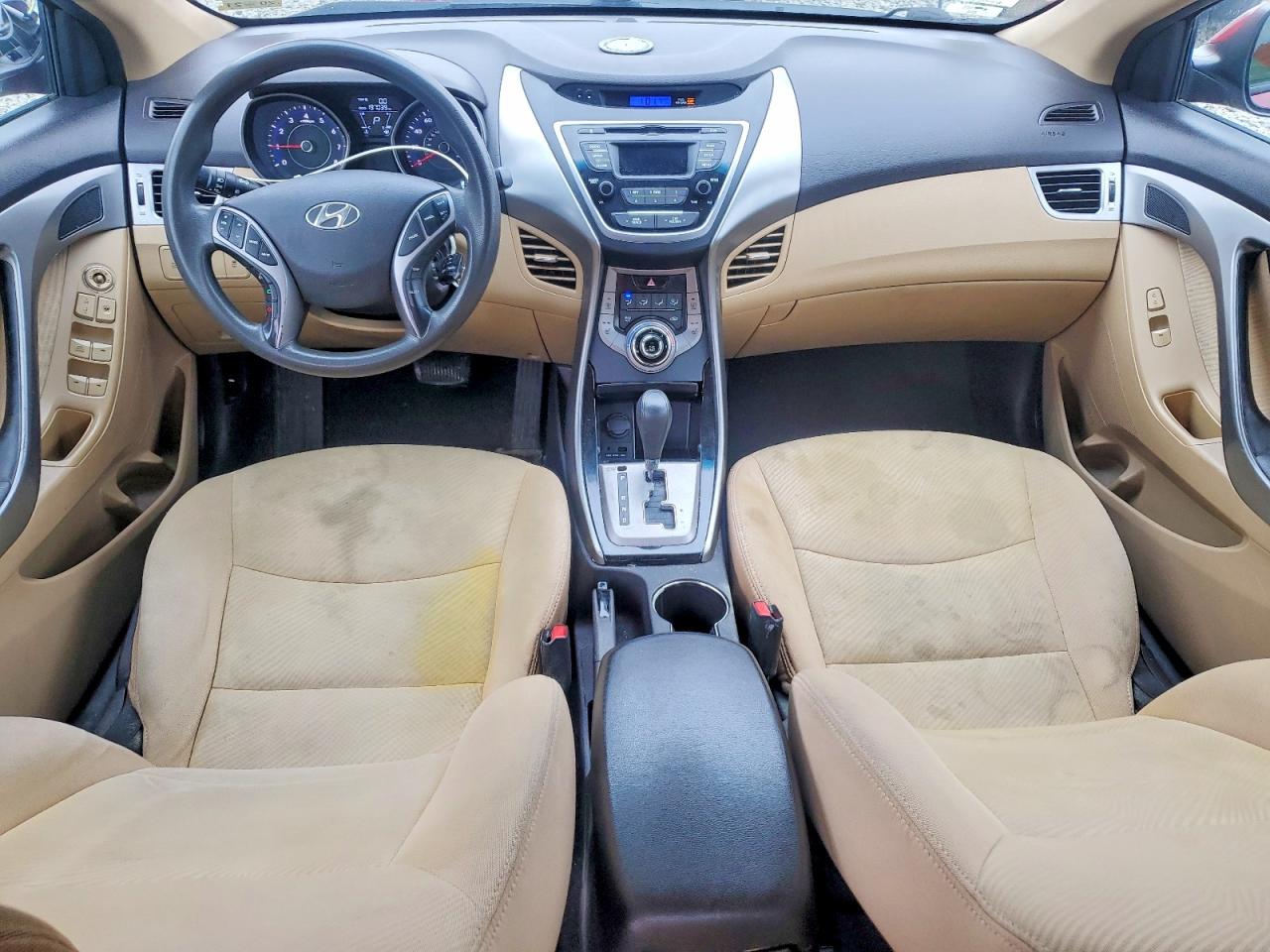 2013 Hyundai Elantra Gls Red vin: 5NPDH4AE0DH428462