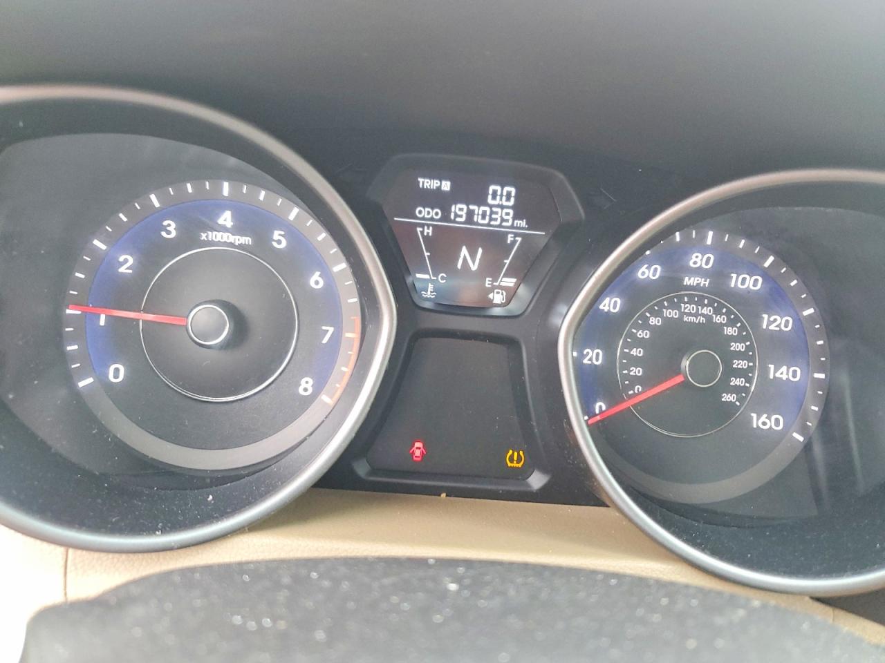 2013 Hyundai Elantra Gls Red vin: 5NPDH4AE0DH428462