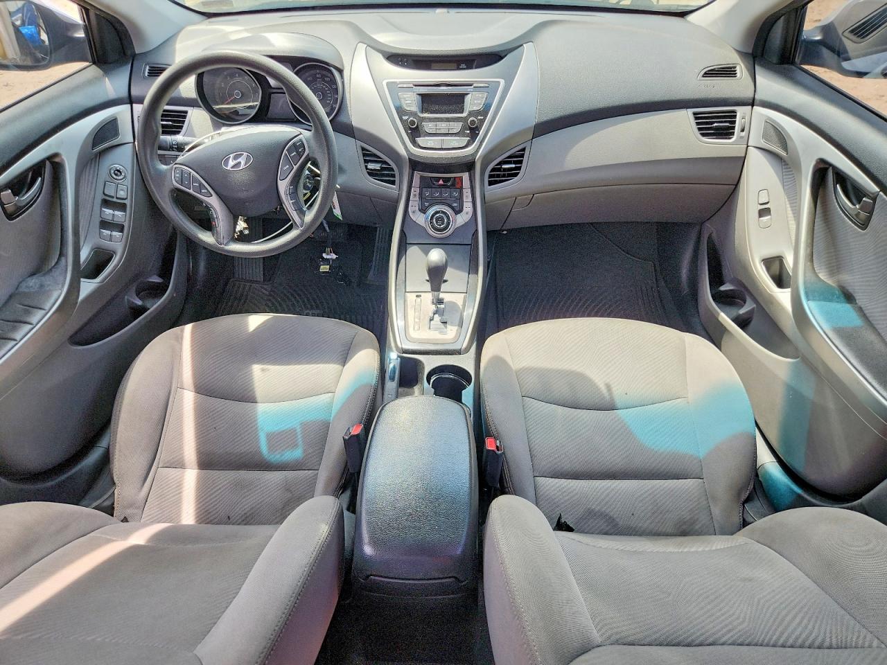 2013 Hyundai Elantra Gls Silver vin: 5NPDH4AE0DH440434
