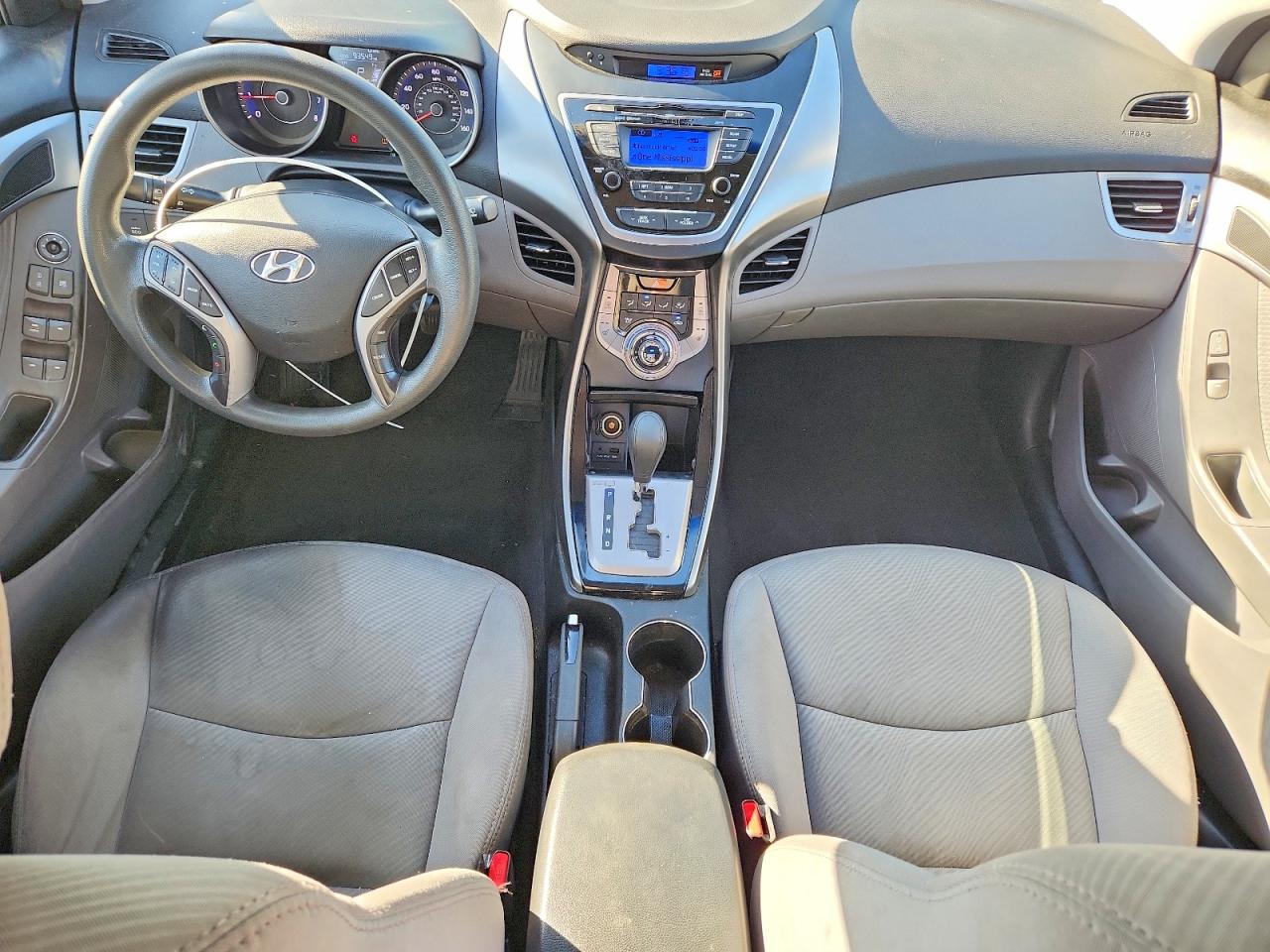 2013 Hyundai Elantra Gls Gray vin: 5NPDH4AE0DH440773