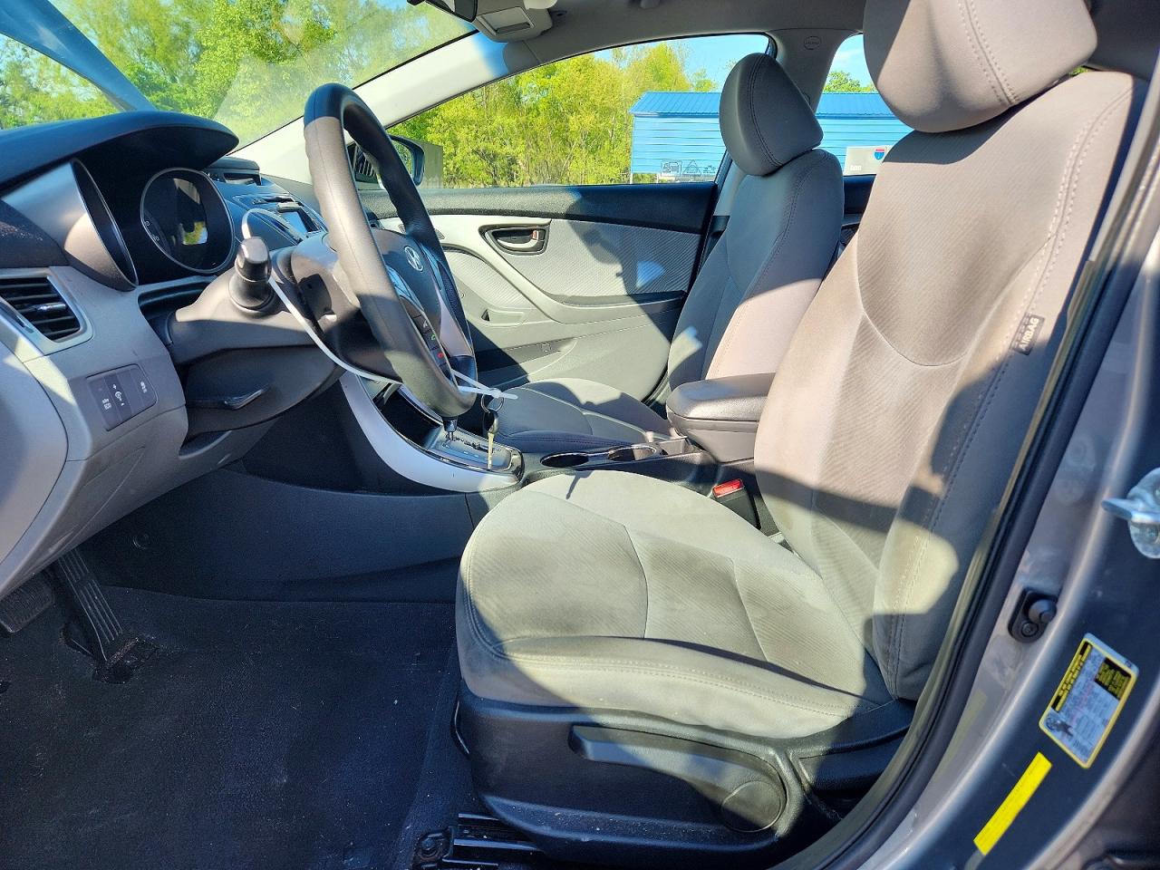 2013 Hyundai Elantra Gls Gray vin: 5NPDH4AE0DH440773