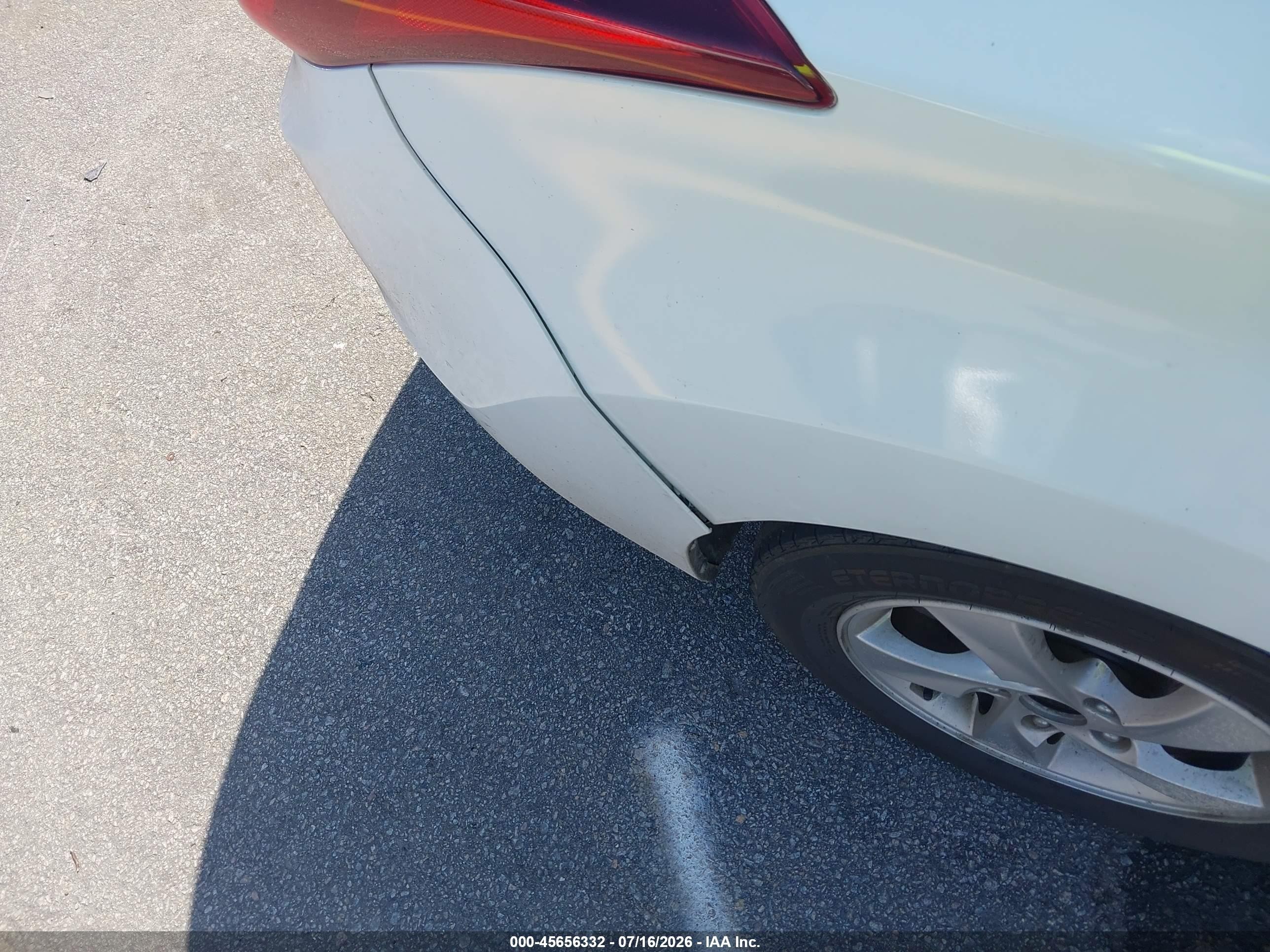 2014 Hyundai Elantra Se White vin: 5NPDH4AE0EH466470
