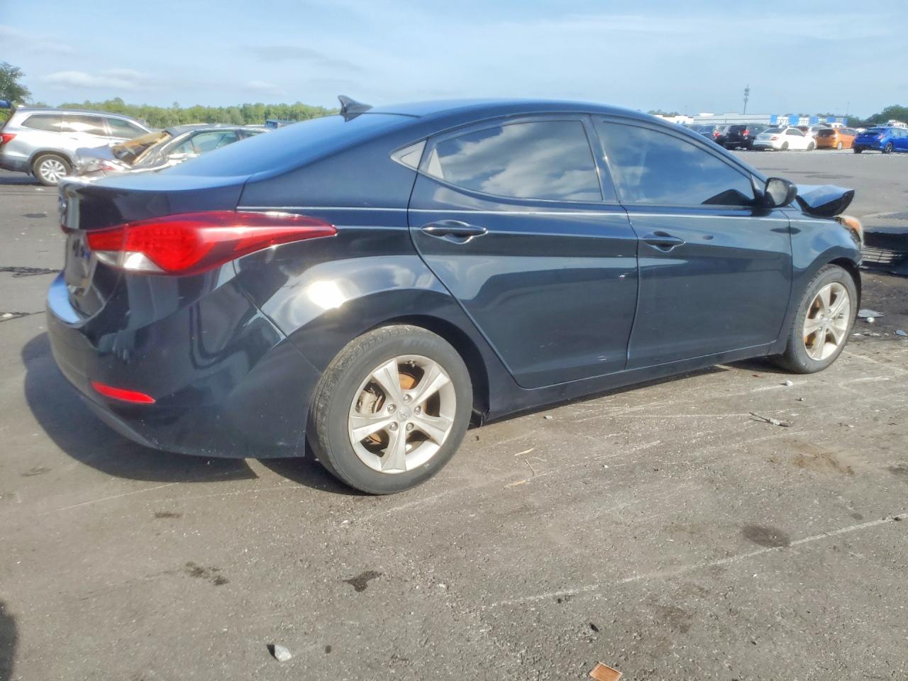 2014 Hyundai Elantra Se Черный vin: 5NPDH4AE0EH469627