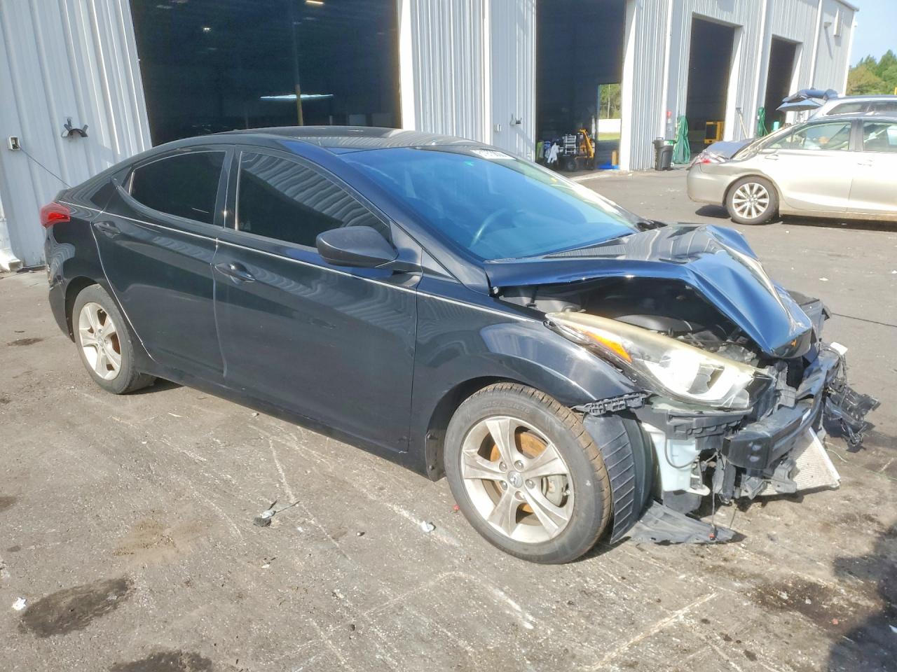 2014 Hyundai Elantra Se Черный vin: 5NPDH4AE0EH469627