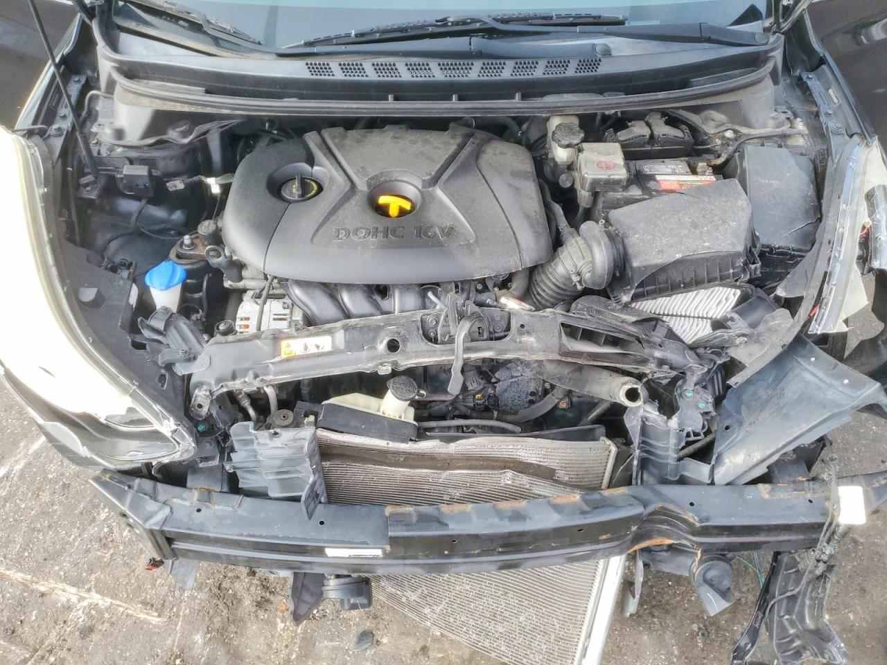 2014 Hyundai Elantra Se Черный vin: 5NPDH4AE0EH469627