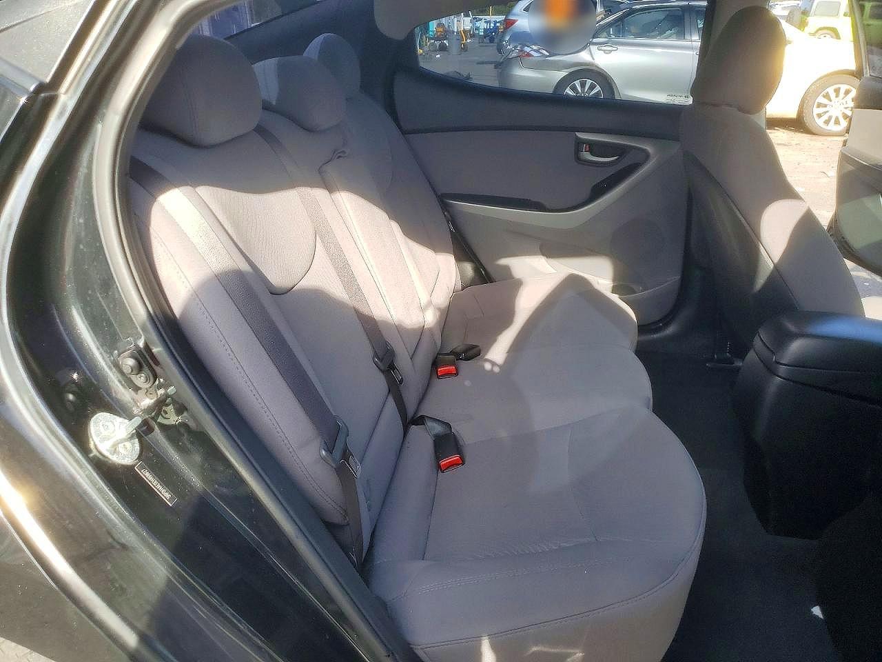 2014 Hyundai Elantra Se Черный vin: 5NPDH4AE0EH469627