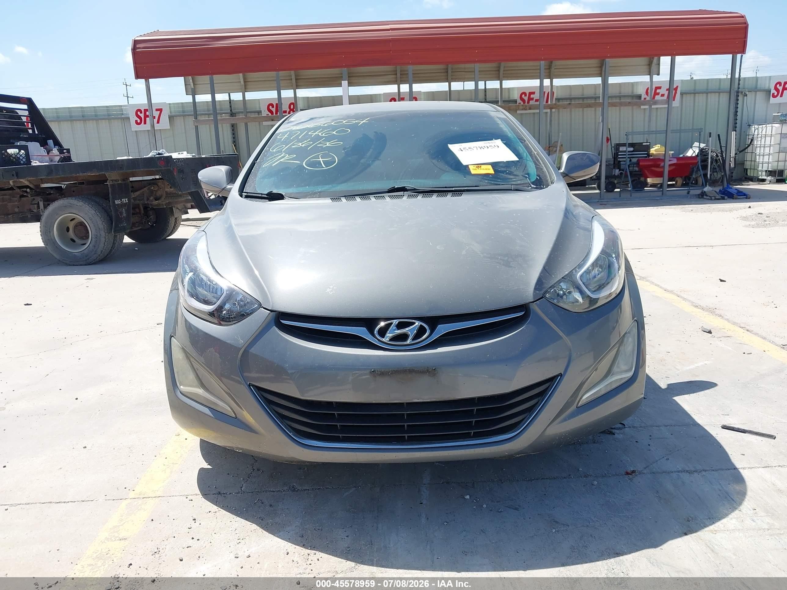 2014 Hyundai Elantra Se Серебряный vin: 5NPDH4AE0EH471460