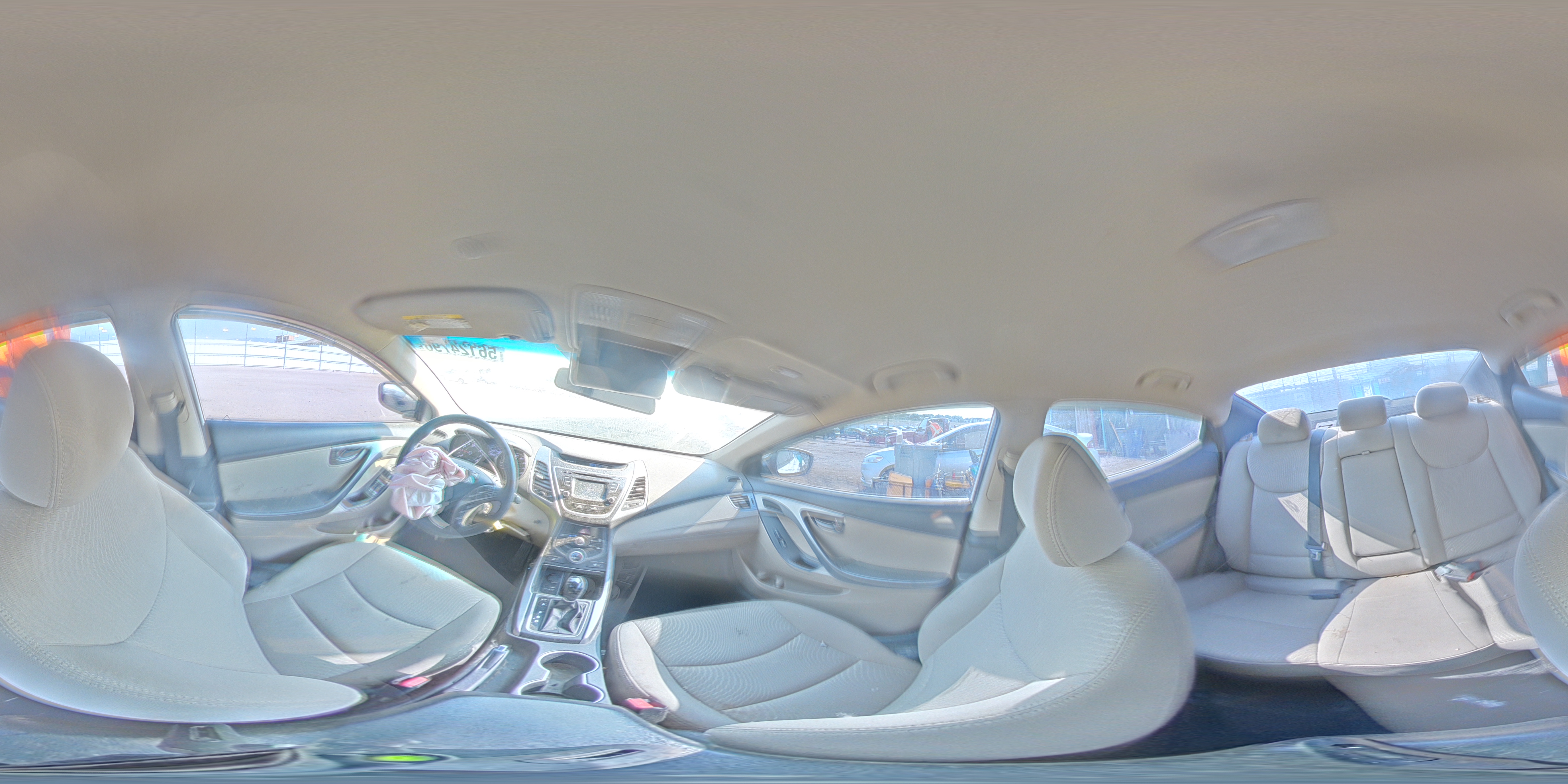 2014 Hyundai Elantra Se White vin: 5NPDH4AE0EH479963