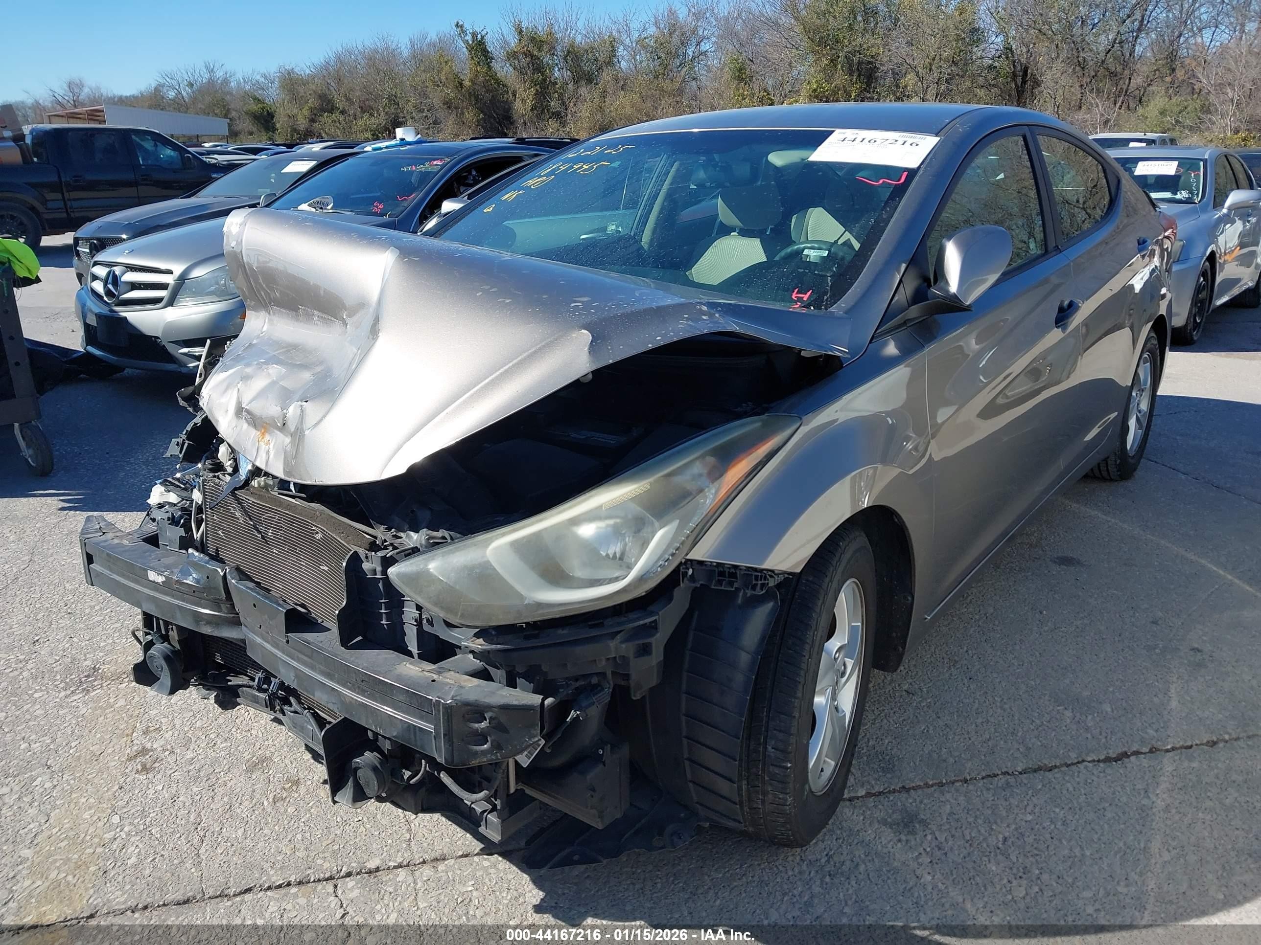 2014 Hyundai Elantra Se Tan vin: 5NPDH4AE0EH481258