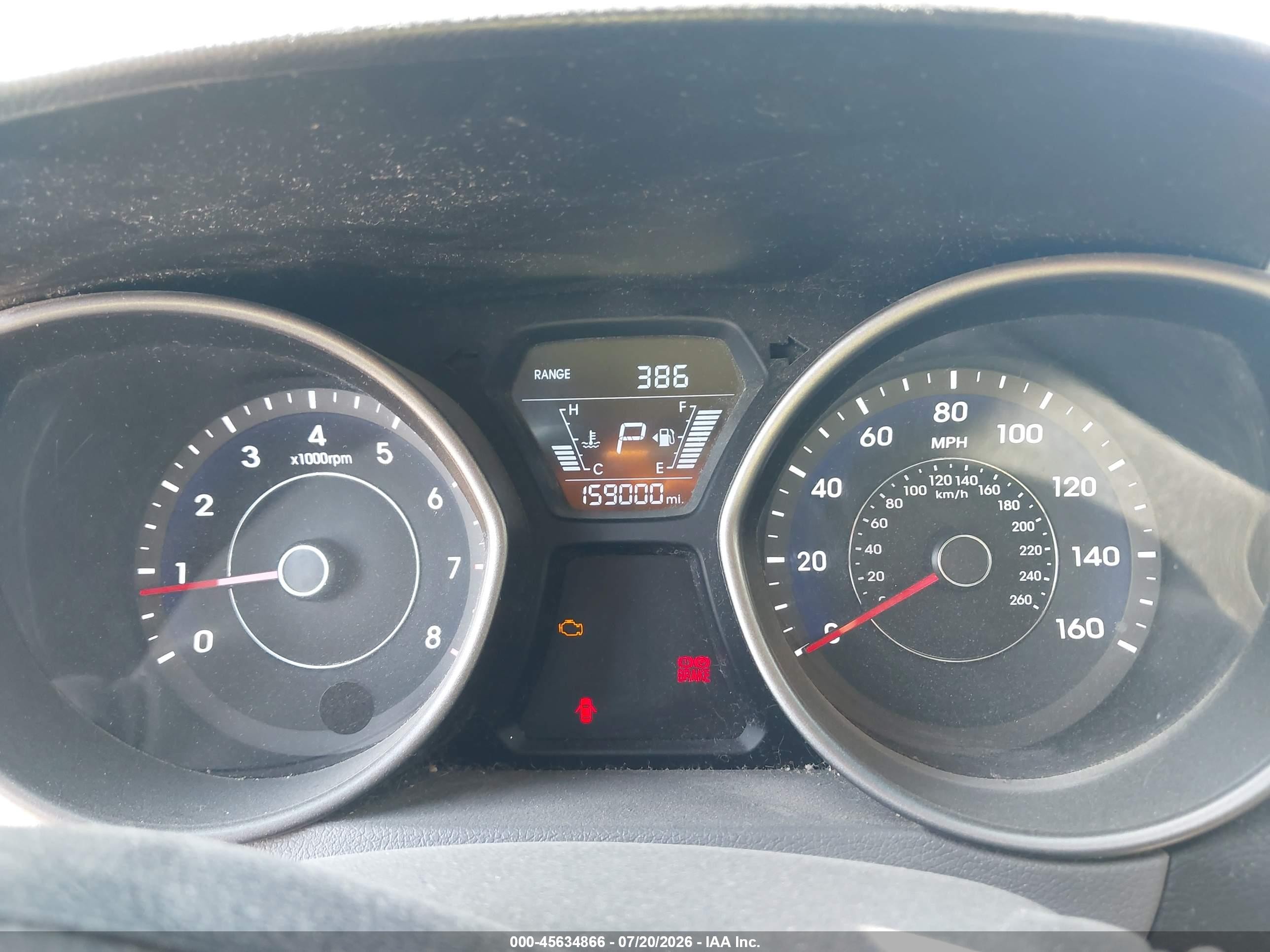 2014 Hyundai Elantra Se Red vin: 5NPDH4AE0EH486296