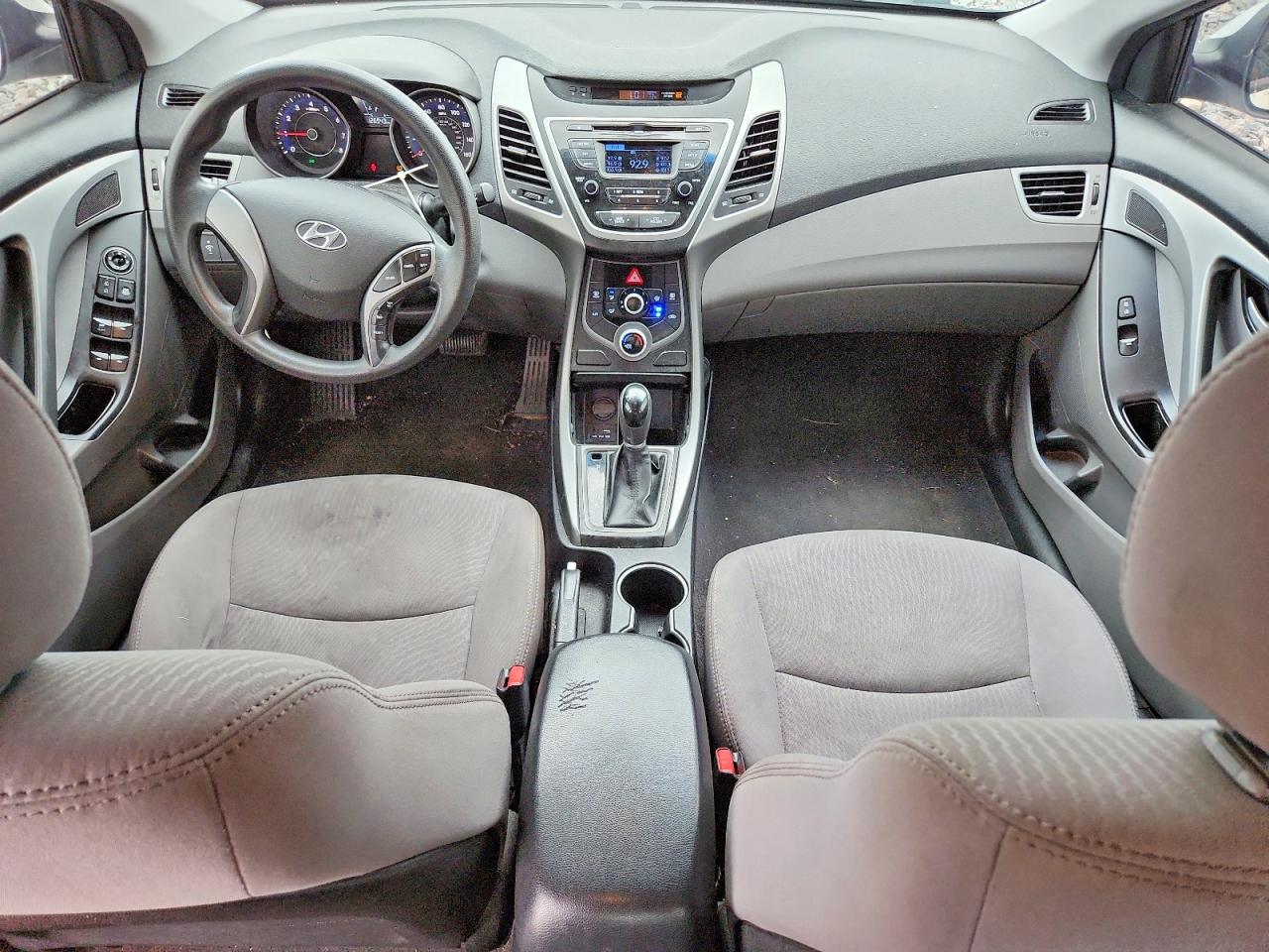 2014 Hyundai Elantra Se White vin: 5NPDH4AE0EH487612