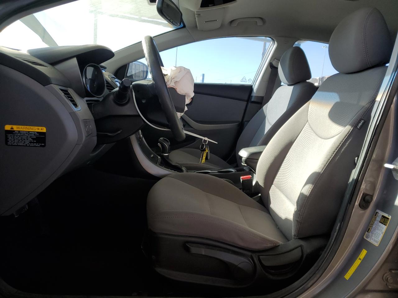 2014 Hyundai Elantra Se Серый vin: 5NPDH4AE0EH499470