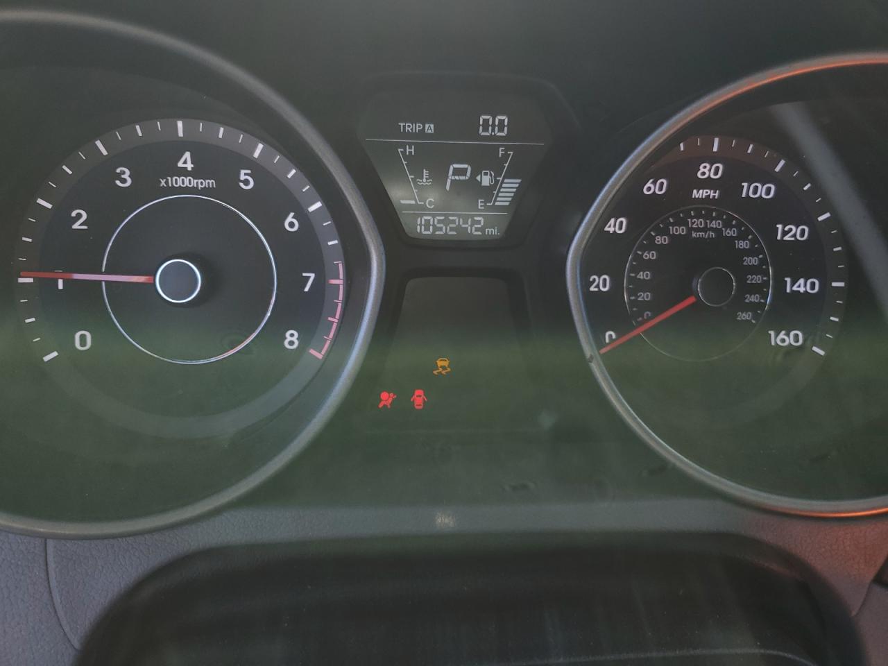 2014 Hyundai Elantra Se Серый vin: 5NPDH4AE0EH499470