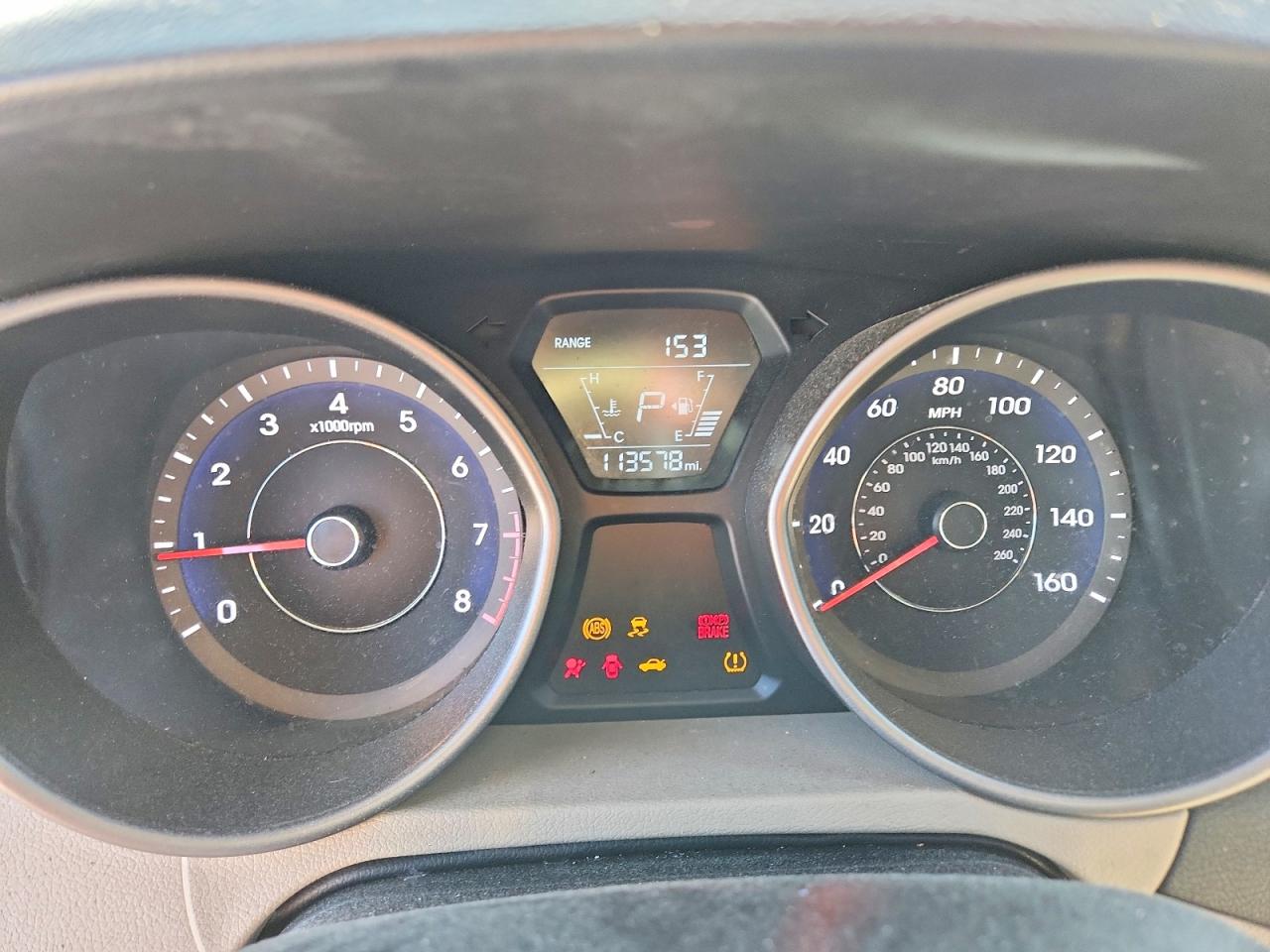 2014 Hyundai Elantra Se White vin: 5NPDH4AE0EH510063
