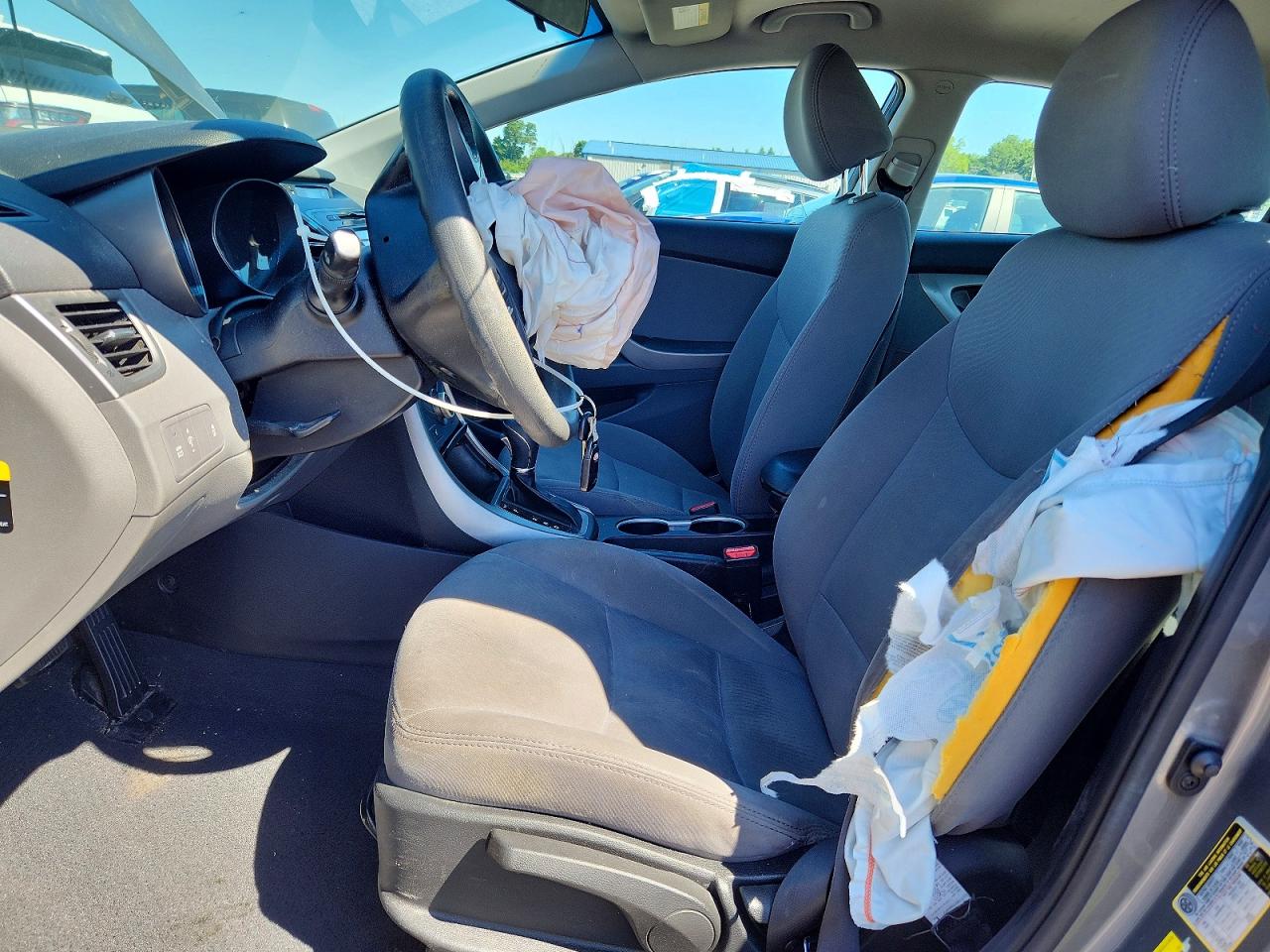 2014 Hyundai Elantra Se Silver vin: 5NPDH4AE0EH518809
