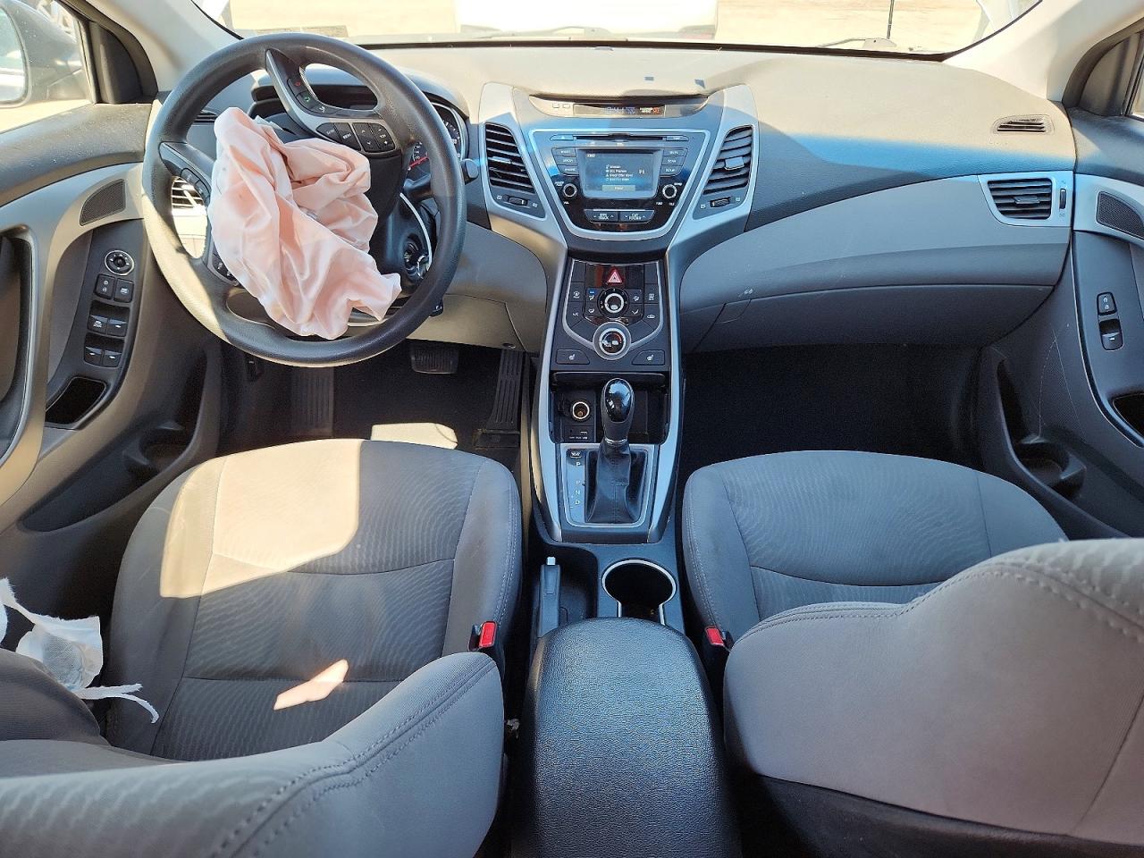 2014 Hyundai Elantra Se Silver vin: 5NPDH4AE0EH518809