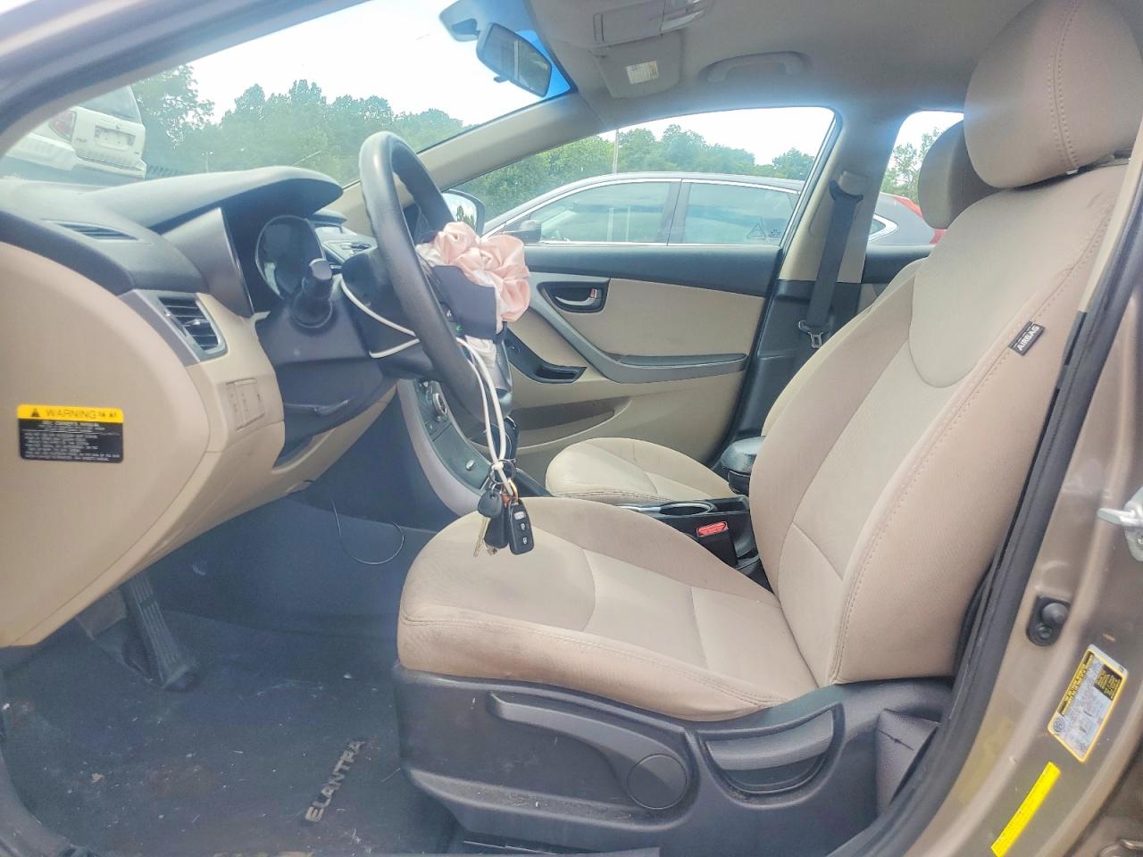 2014 Hyundai Elantra Se Tan vin: 5NPDH4AE0EH528496