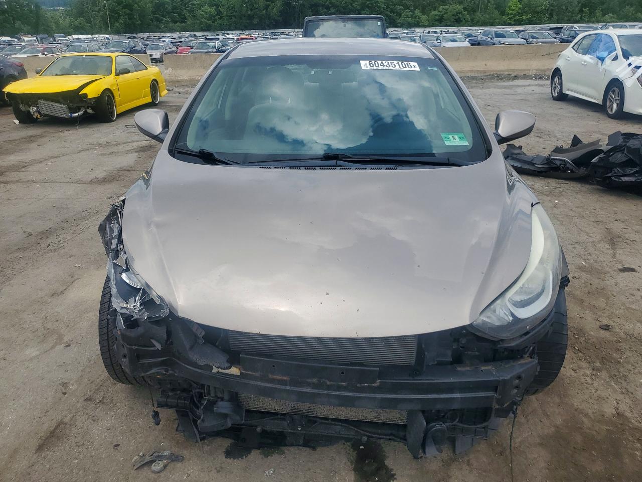 2014 Hyundai Elantra Se Tan vin: 5NPDH4AE0EH528496
