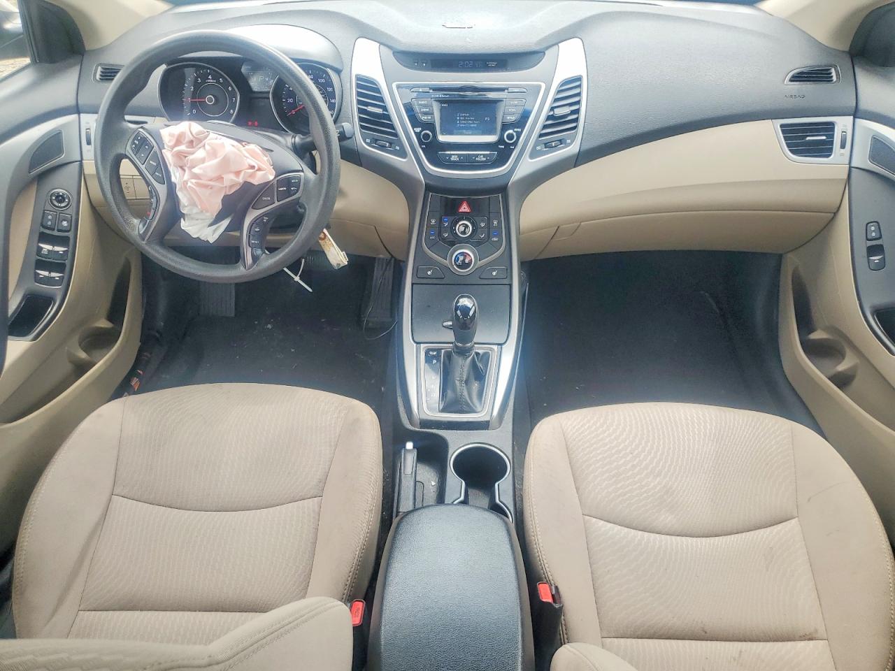 2014 Hyundai Elantra Se Tan vin: 5NPDH4AE0EH528496