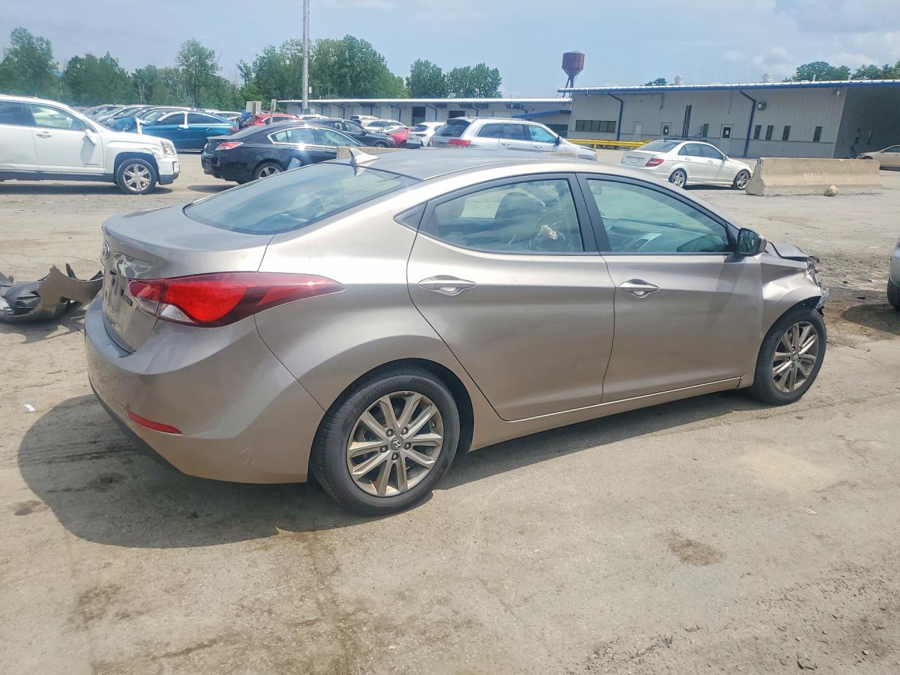 2014 Hyundai Elantra Se Tan vin: 5NPDH4AE0EH528496