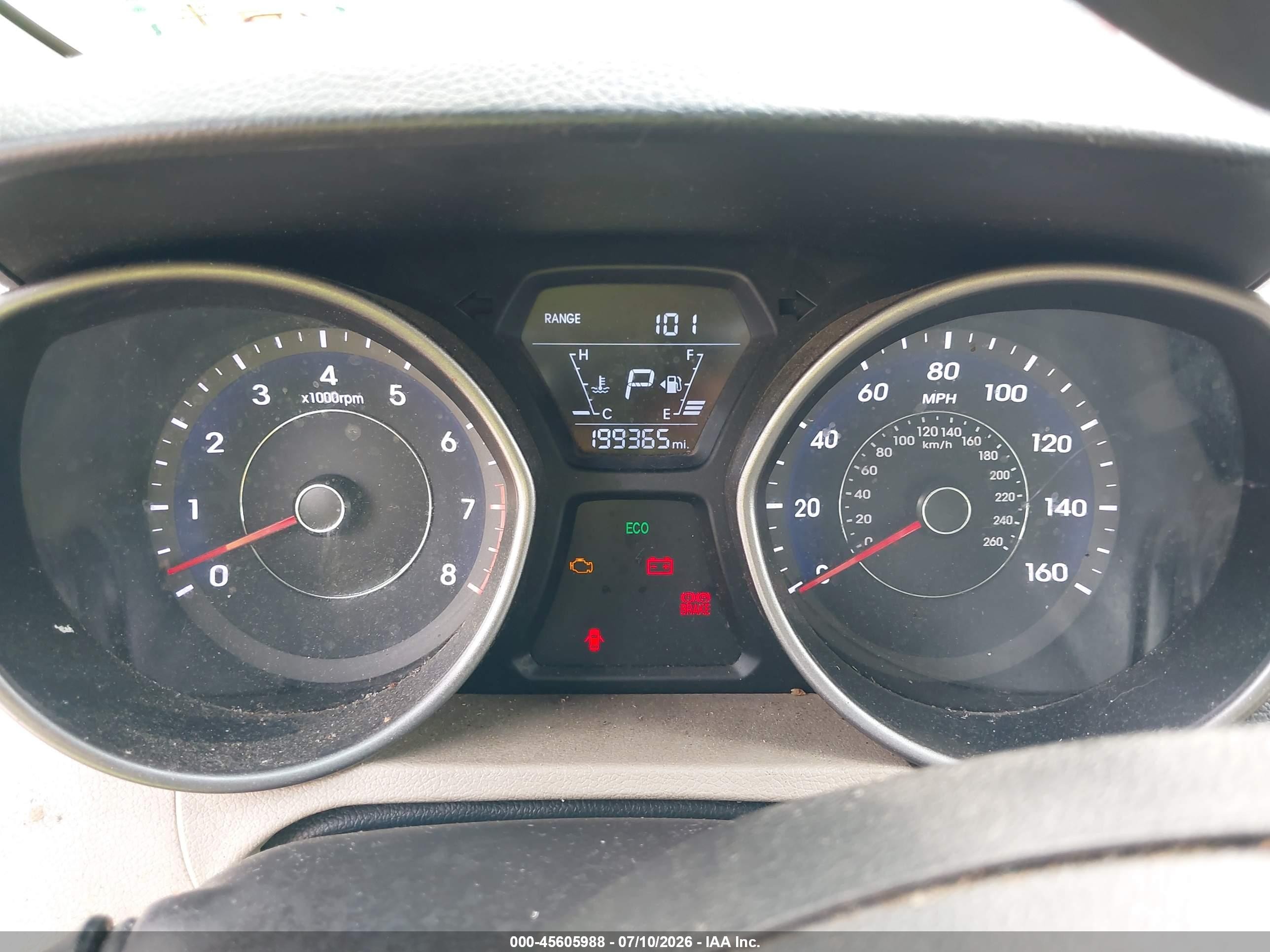 2014 Hyundai Elantra Se Золотой vin: 5NPDH4AE0EH529146
