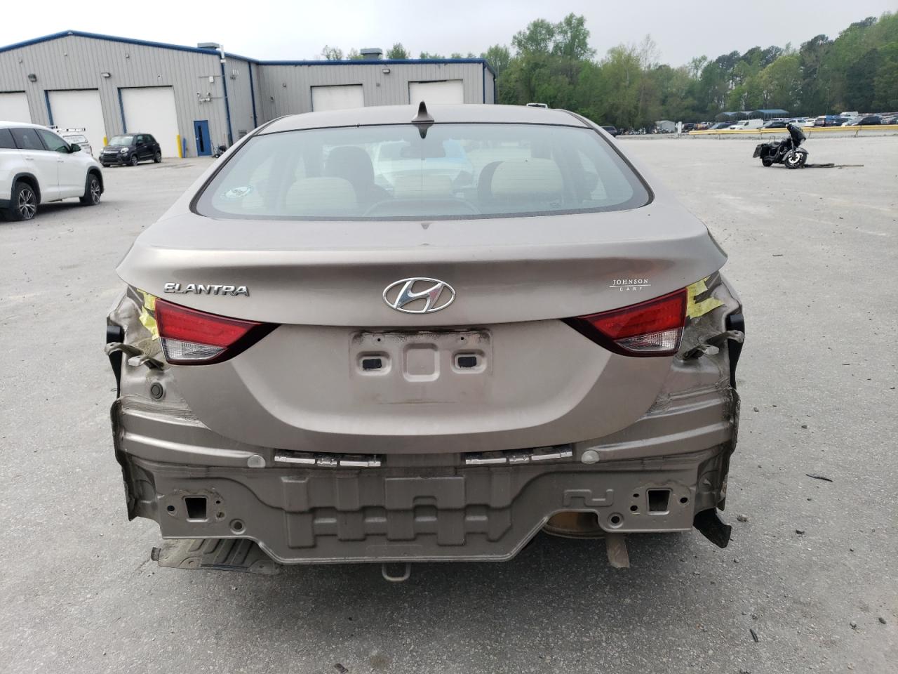 2014 Hyundai Elantra Se Tan vin: 5NPDH4AE0EH536663