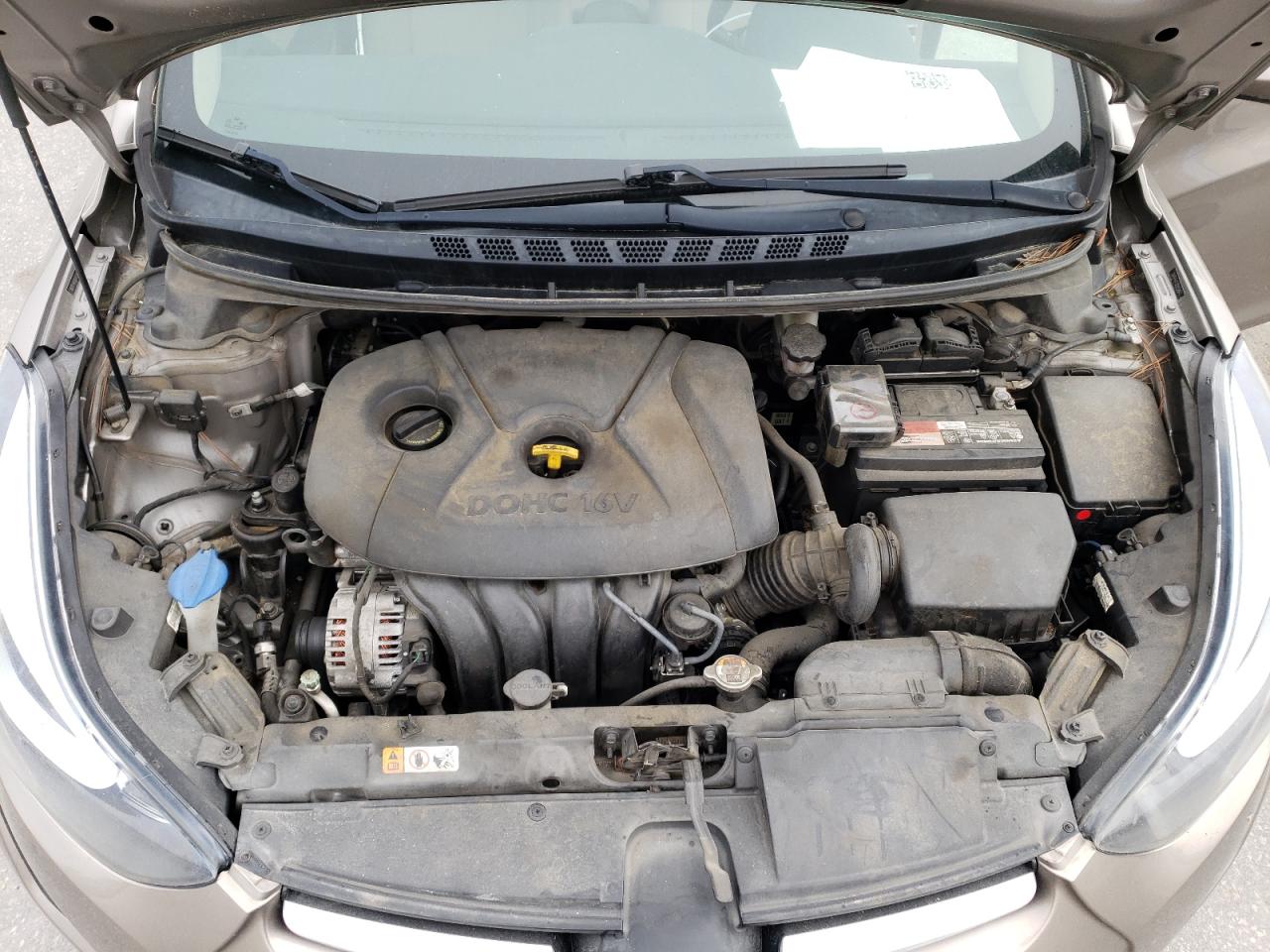 2014 Hyundai Elantra Se Tan vin: 5NPDH4AE0EH536663