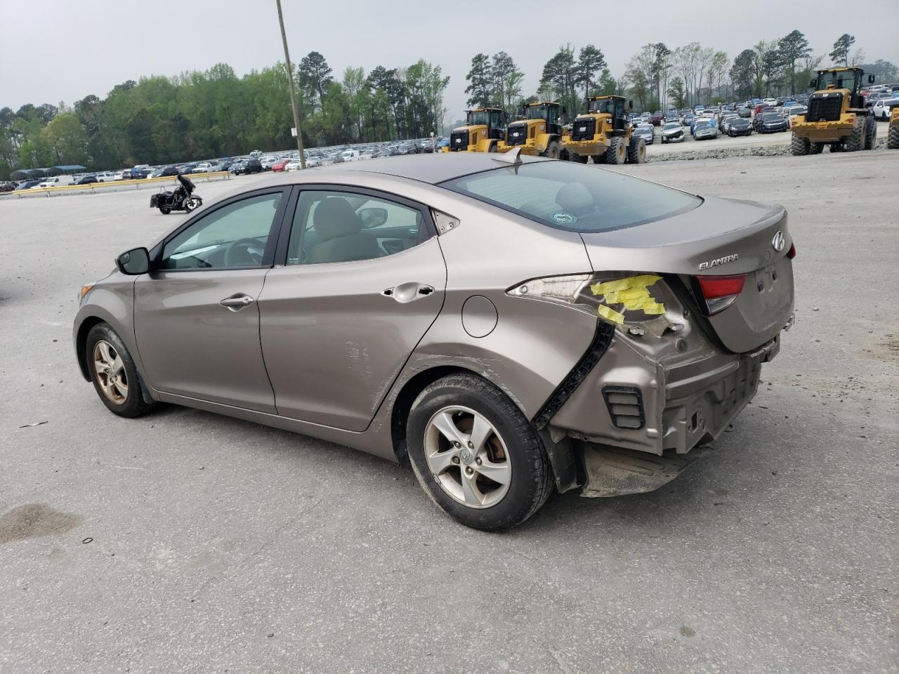 2014 Hyundai Elantra Se Tan vin: 5NPDH4AE0EH536663