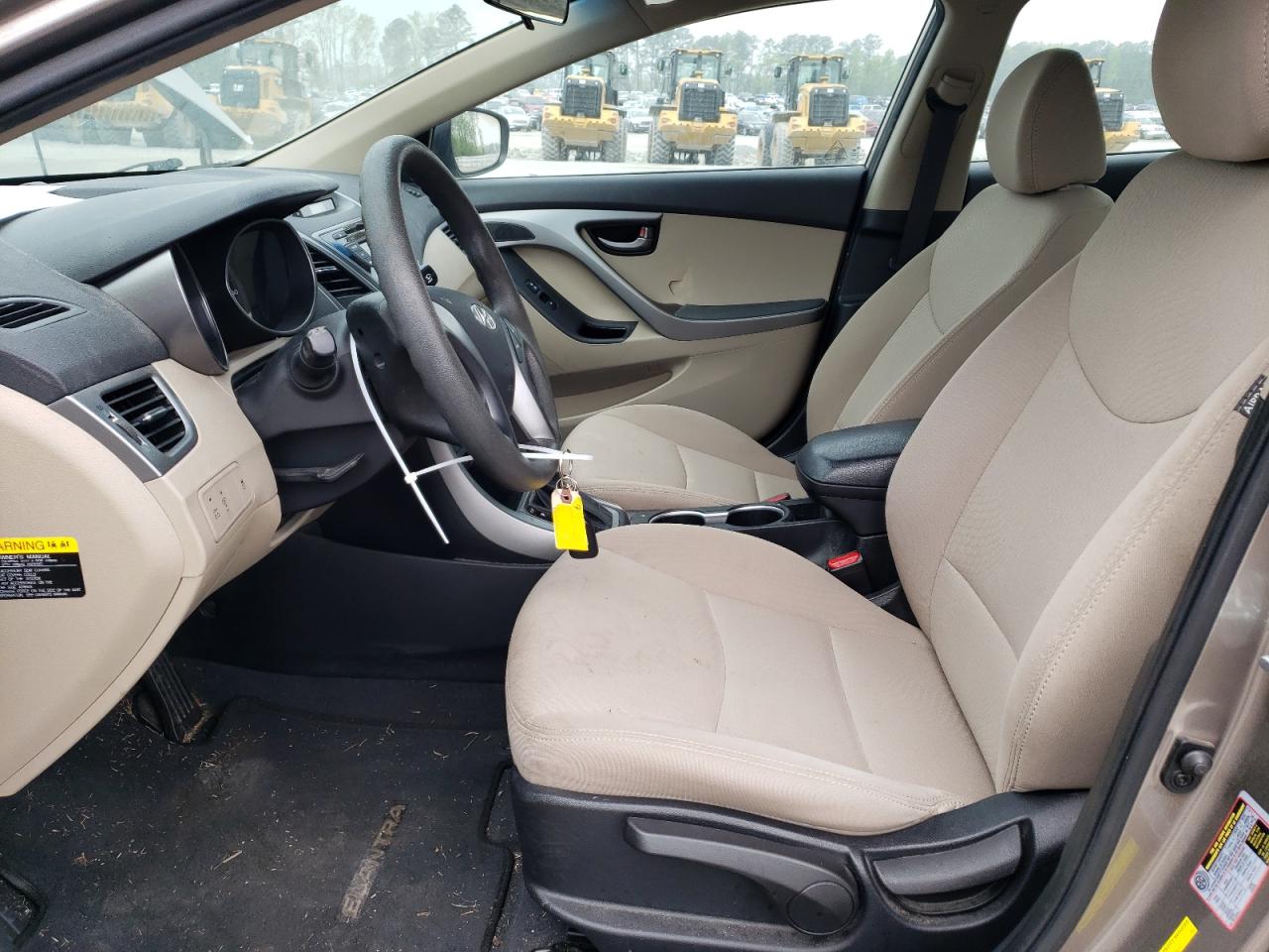 2014 Hyundai Elantra Se Tan vin: 5NPDH4AE0EH536663