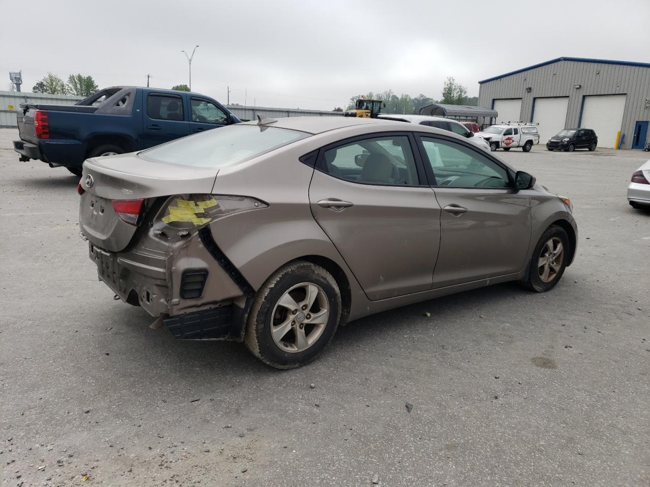 2014 Hyundai Elantra Se Tan vin: 5NPDH4AE0EH536663