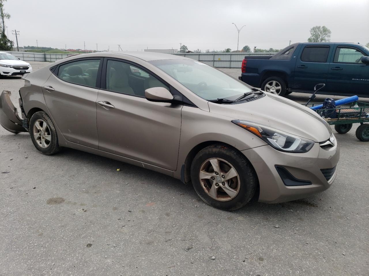 2014 Hyundai Elantra Se Tan vin: 5NPDH4AE0EH536663