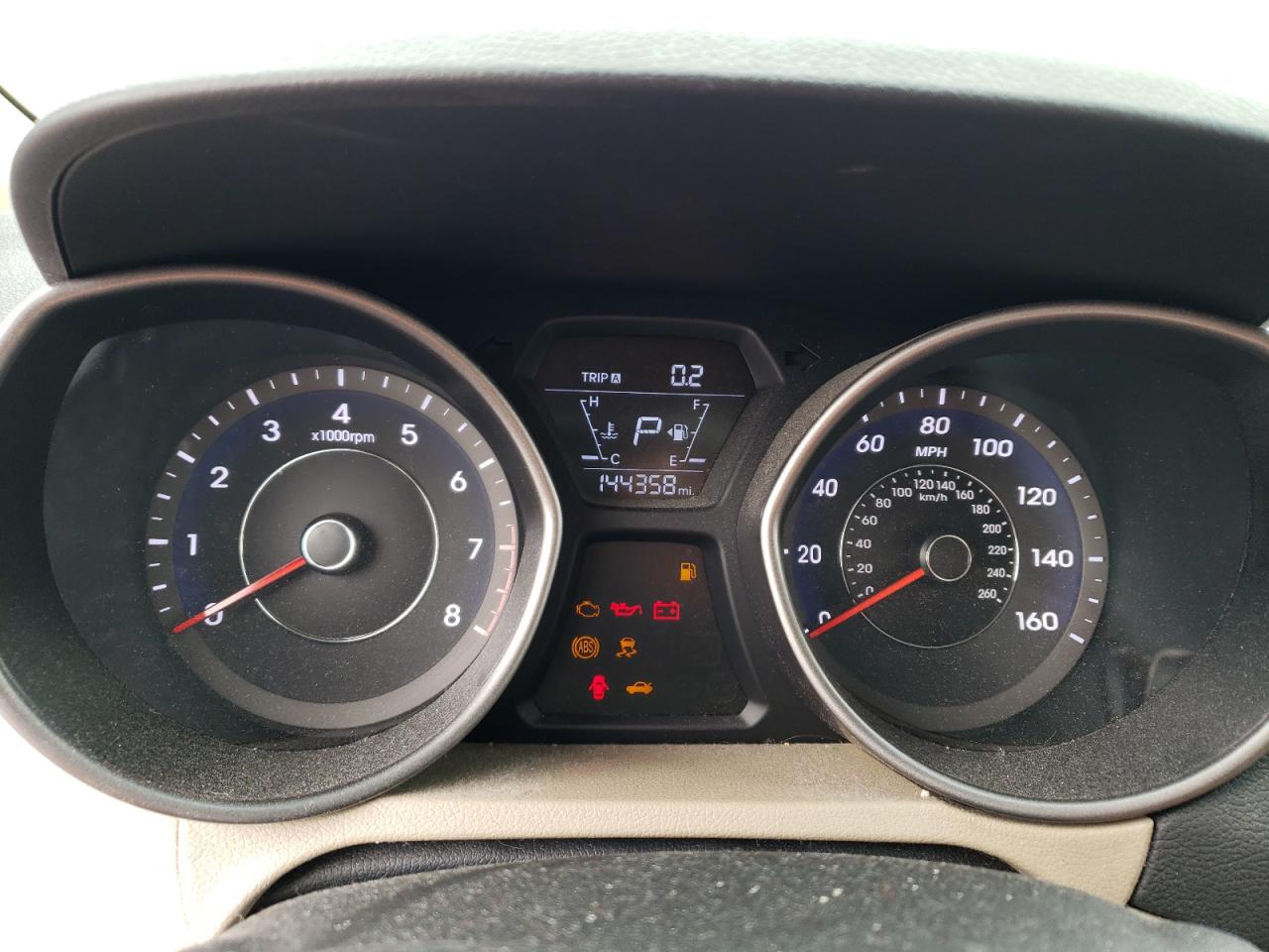 2014 Hyundai Elantra Se Tan vin: 5NPDH4AE0EH536663