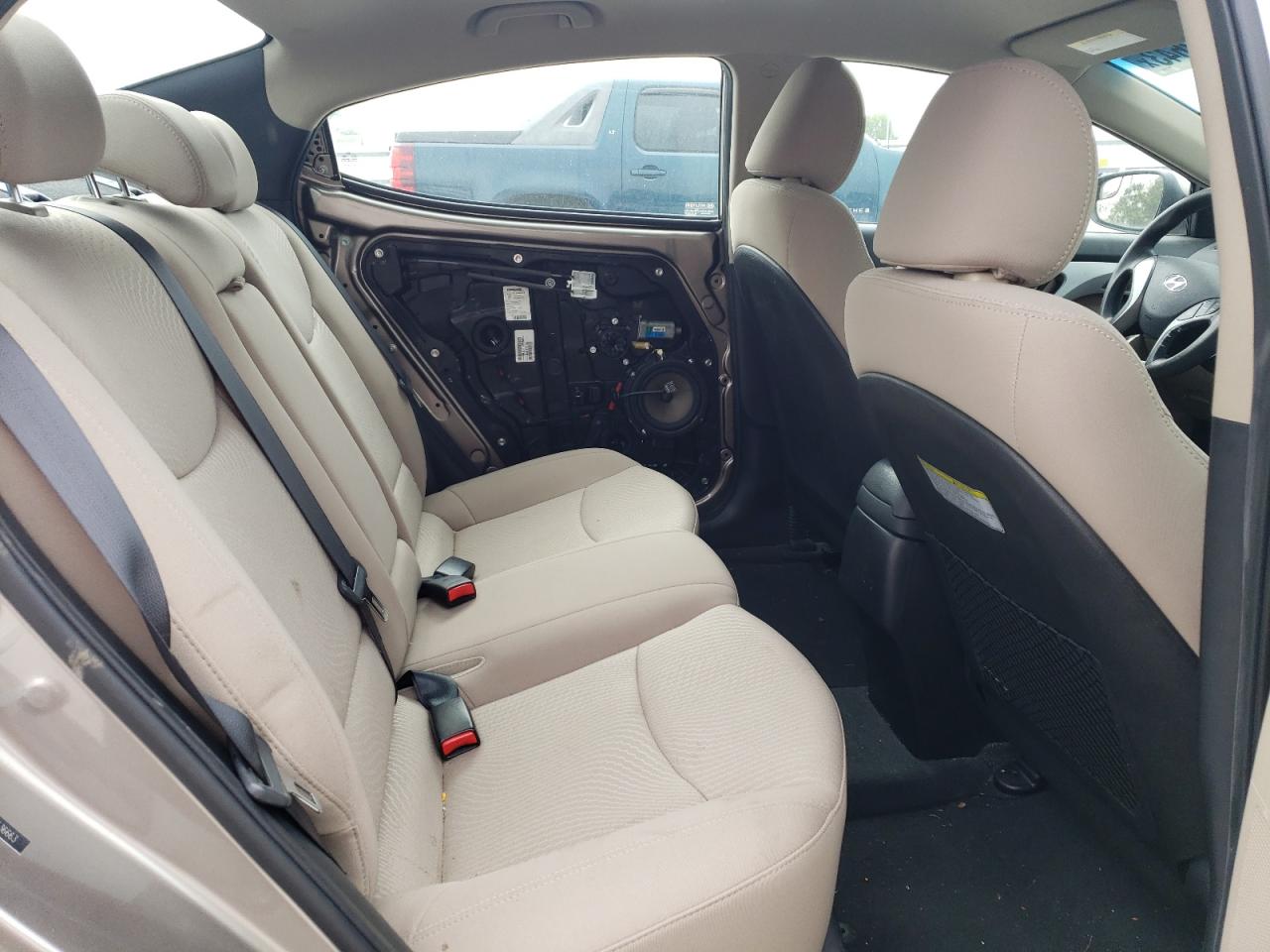 2014 Hyundai Elantra Se Tan vin: 5NPDH4AE0EH536663