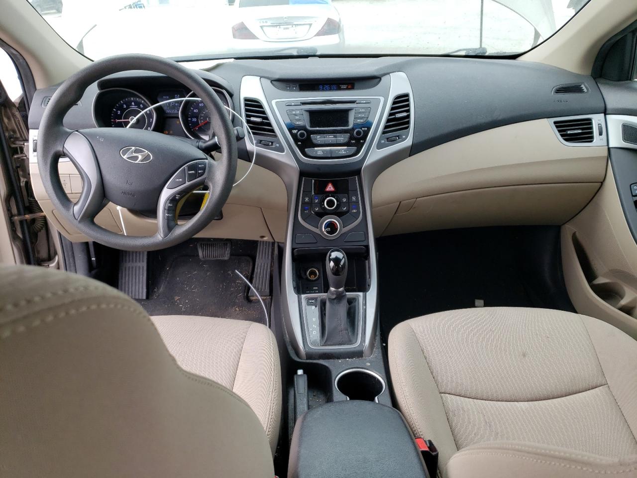 2014 Hyundai Elantra Se Tan vin: 5NPDH4AE0EH536663