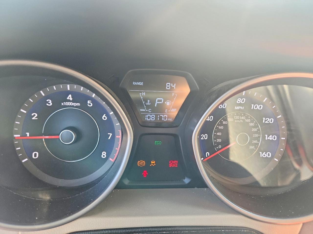 2014 Hyundai Elantra Se Красный vin: 5NPDH4AE0EH538235