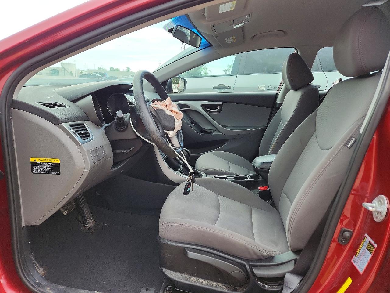 2014 Hyundai Elantra Se Красный vin: 5NPDH4AE0EH539983