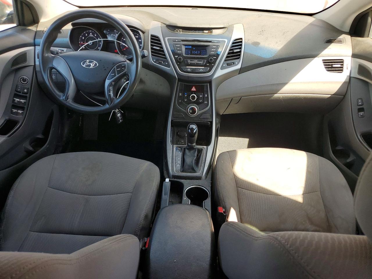 2014 Hyundai Elantra Se Red vin: 5NPDH4AE0EH544052