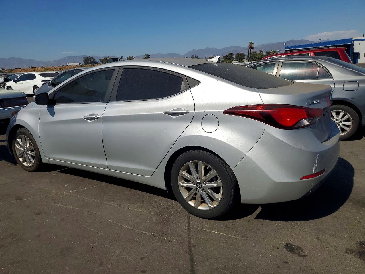 2015 Hyundai Elantra Se Серебряный vin: 5NPDH4AE0FH549415