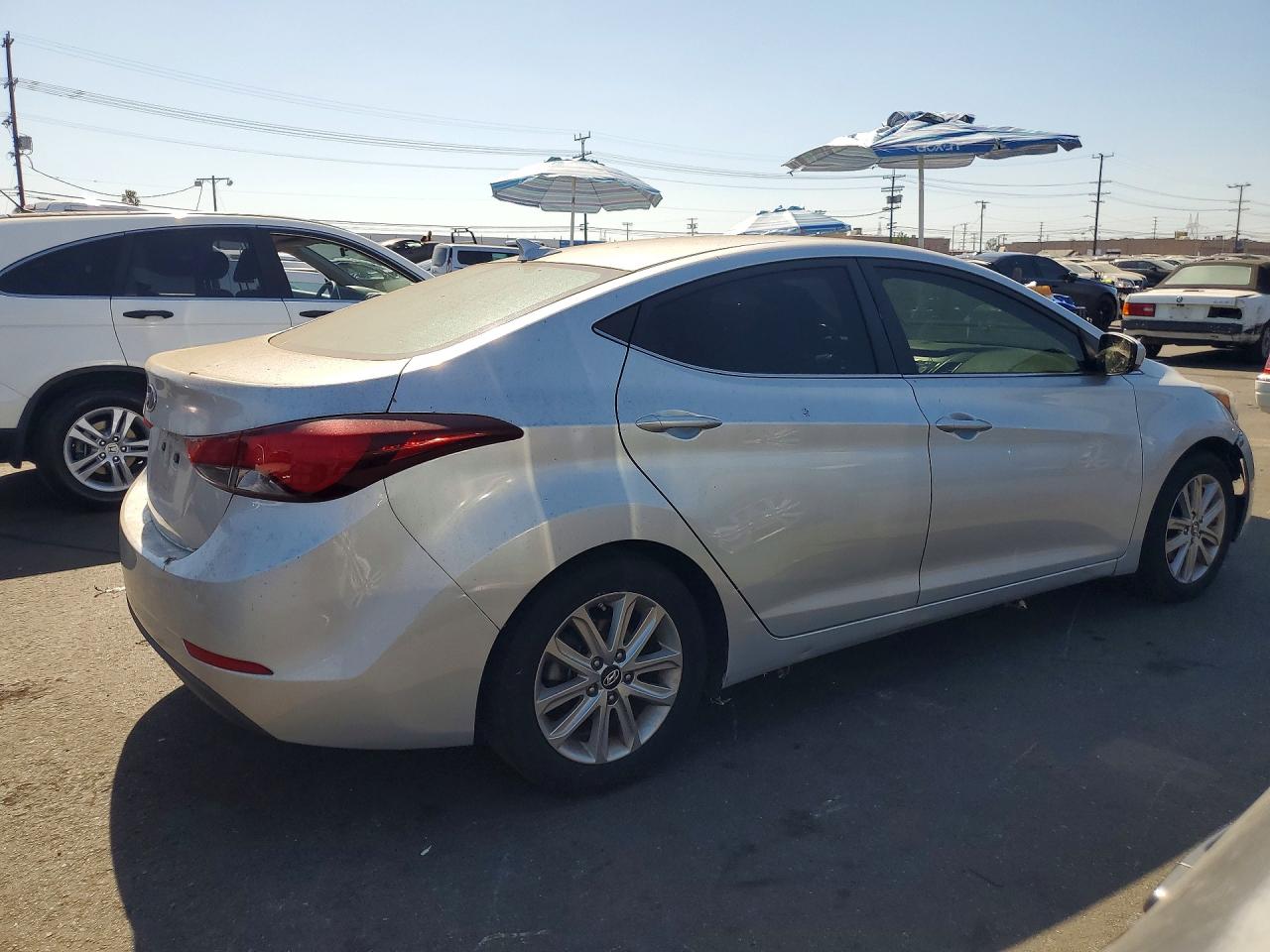 2015 Hyundai Elantra Se Серебряный vin: 5NPDH4AE0FH549415