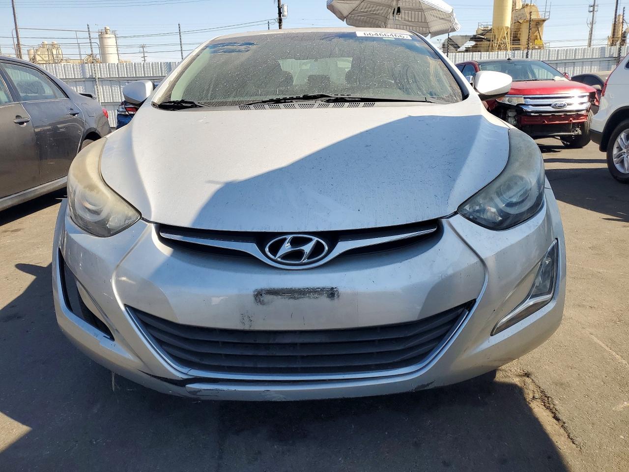 2015 Hyundai Elantra Se Серебряный vin: 5NPDH4AE0FH549415