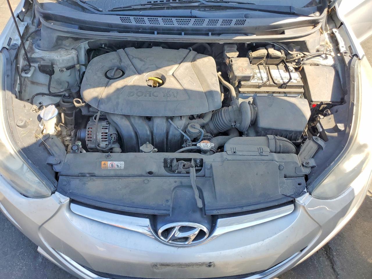 2015 Hyundai Elantra Se Серебряный vin: 5NPDH4AE0FH549415