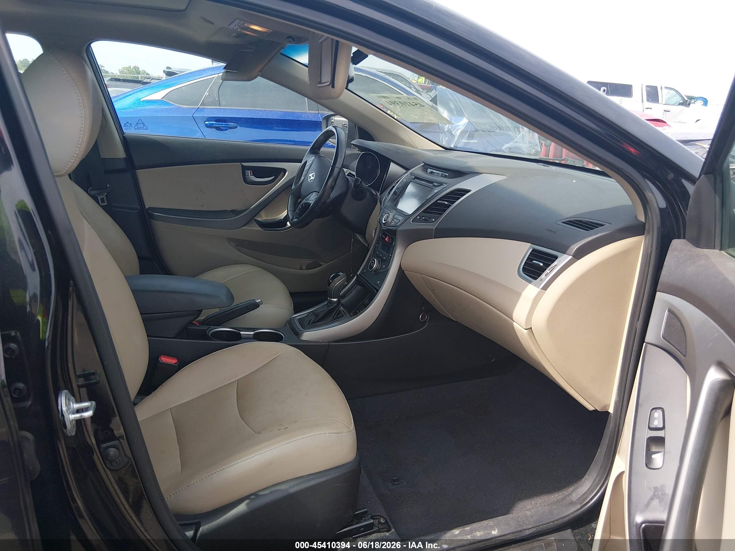 2015 Hyundai Elantra Limited Black vin: 5NPDH4AE0FH549656