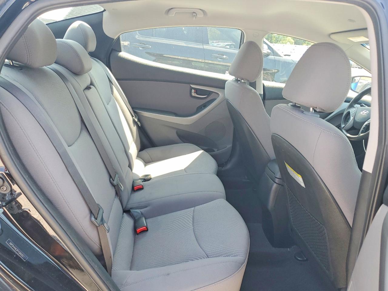 2015 Hyundai Elantra Se Gray vin: 5NPDH4AE0FH560057