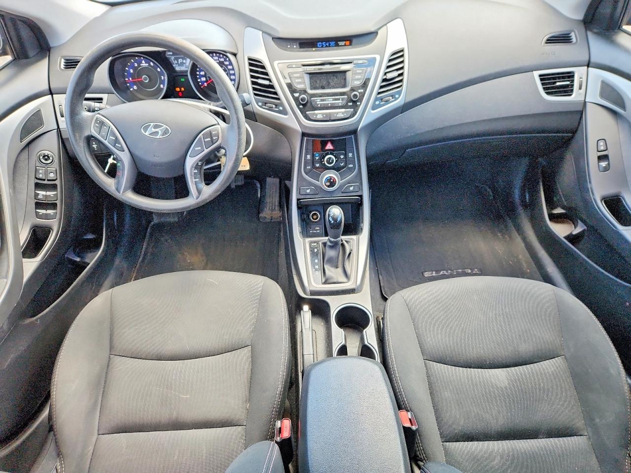 2015 Hyundai Elantra Se Black vin: 5NPDH4AE0FH565534