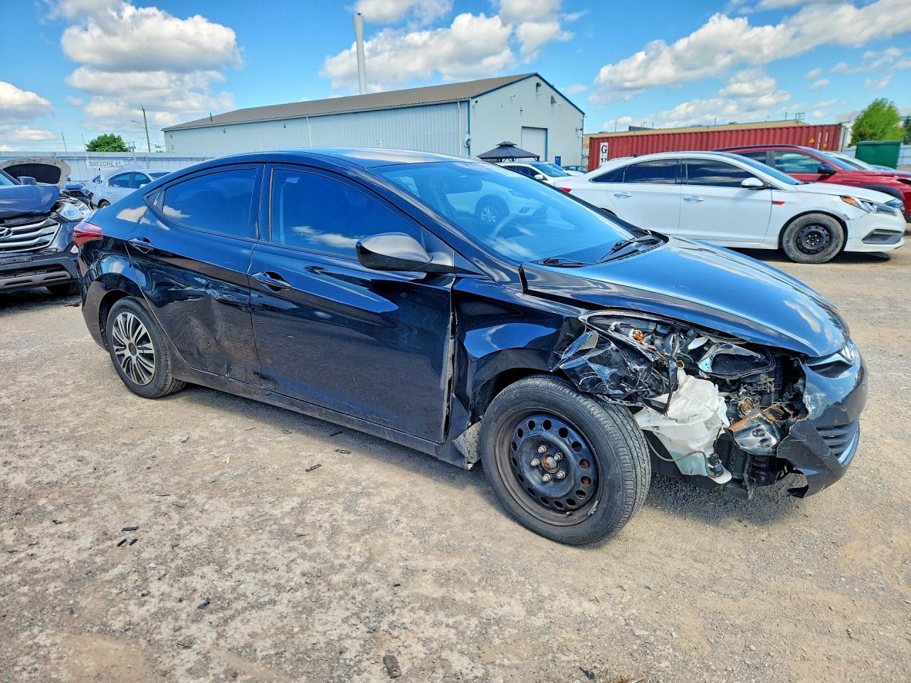 2015 Hyundai Elantra Se Black vin: 5NPDH4AE0FH565534